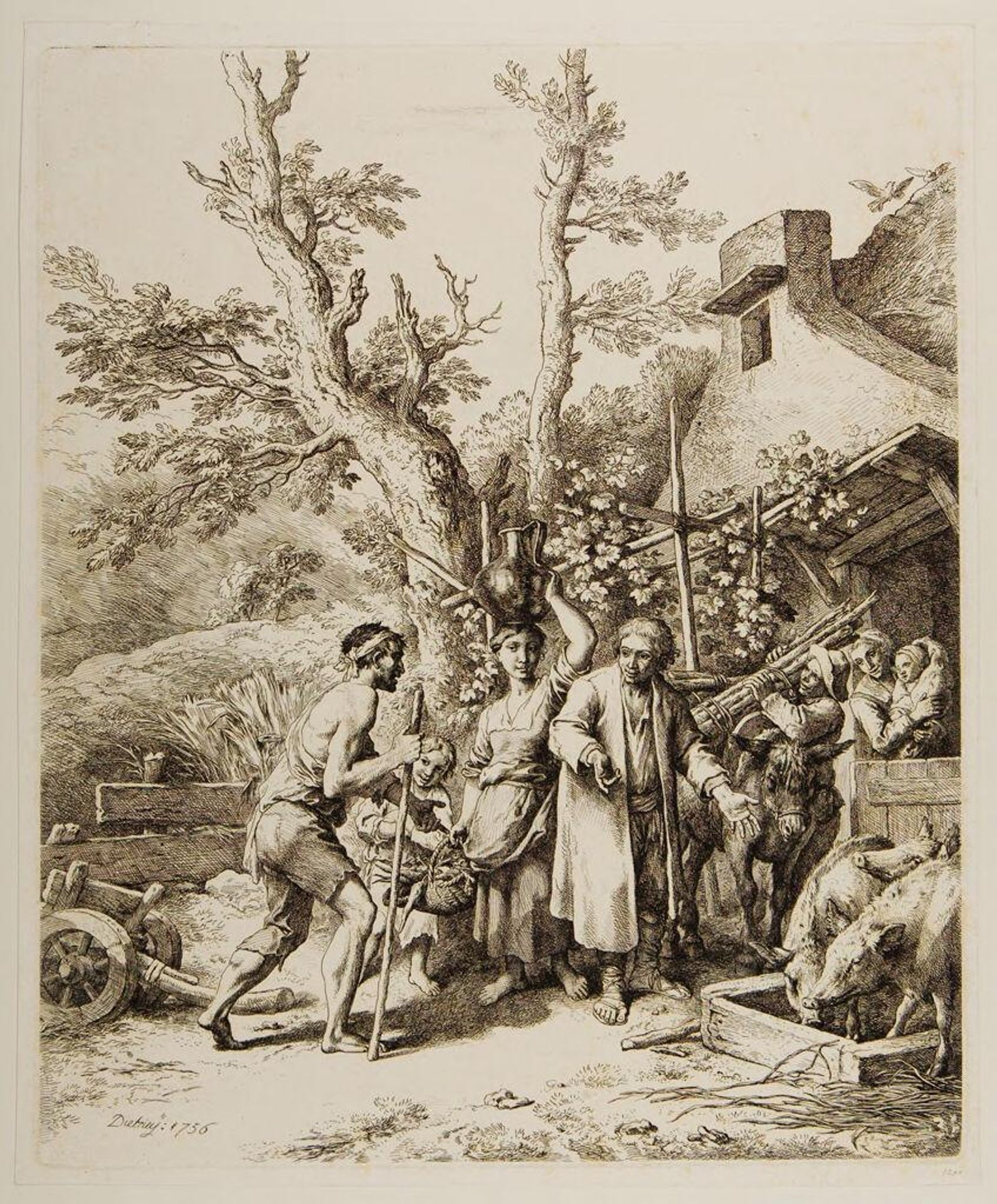 Prodigal Son by Christian Wilhelm Ernst Dietrich