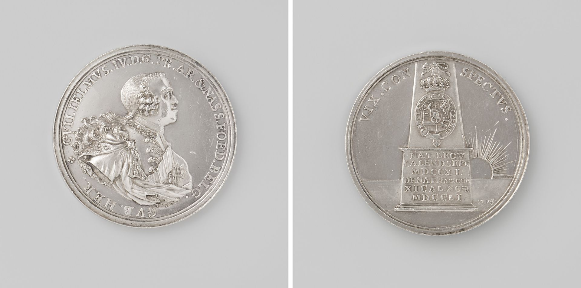 Overlijden van Willem IV by Nicolaas van Swinderen