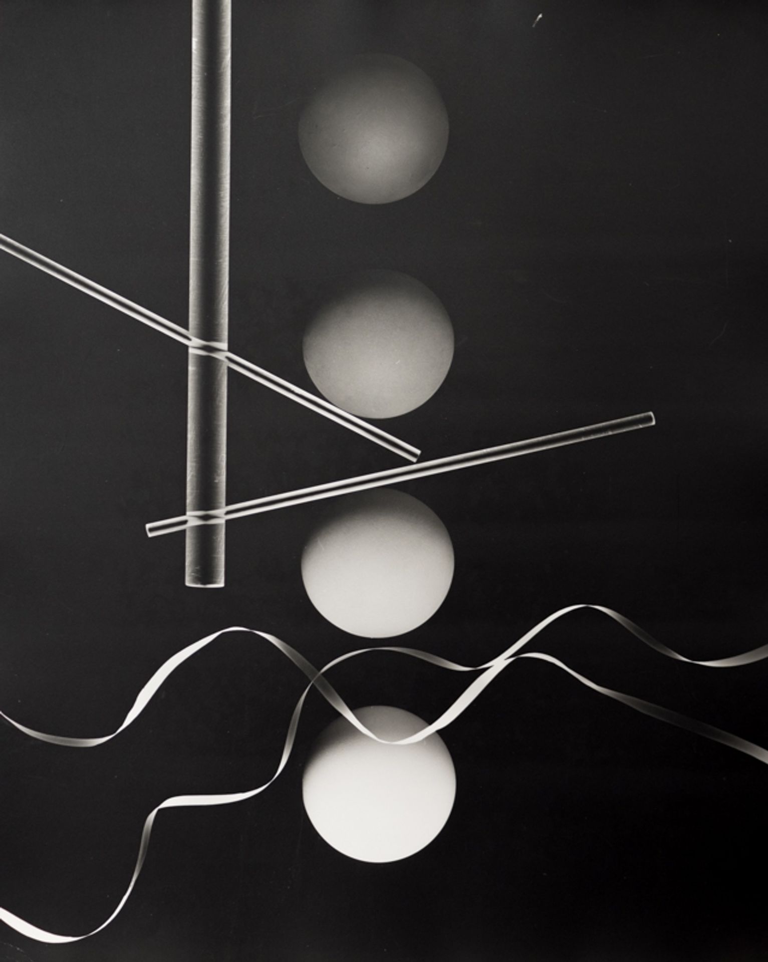 Untitled Photogram by György Kepes