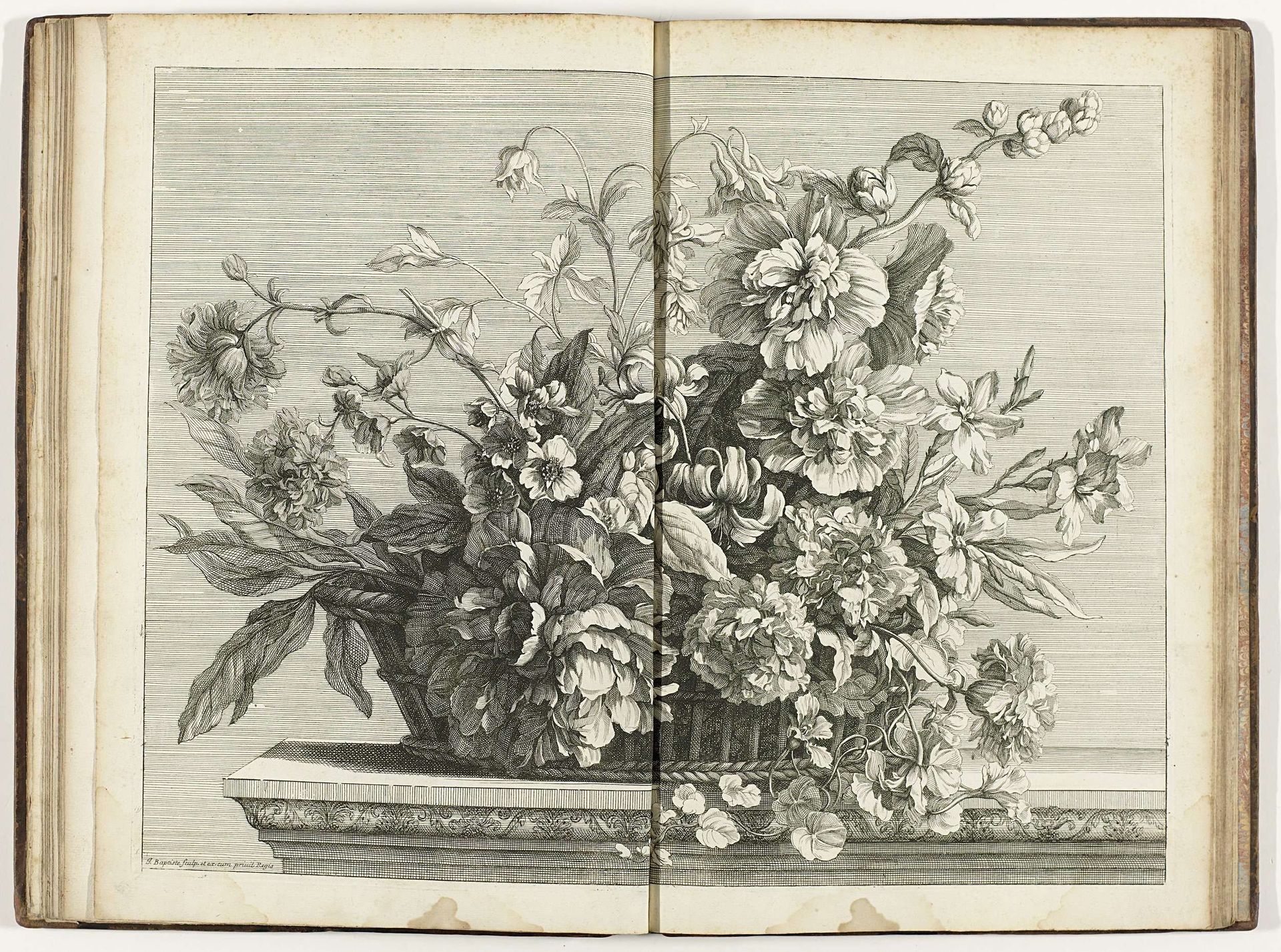 Bloemenmand by Jean-Baptiste Monnoyer