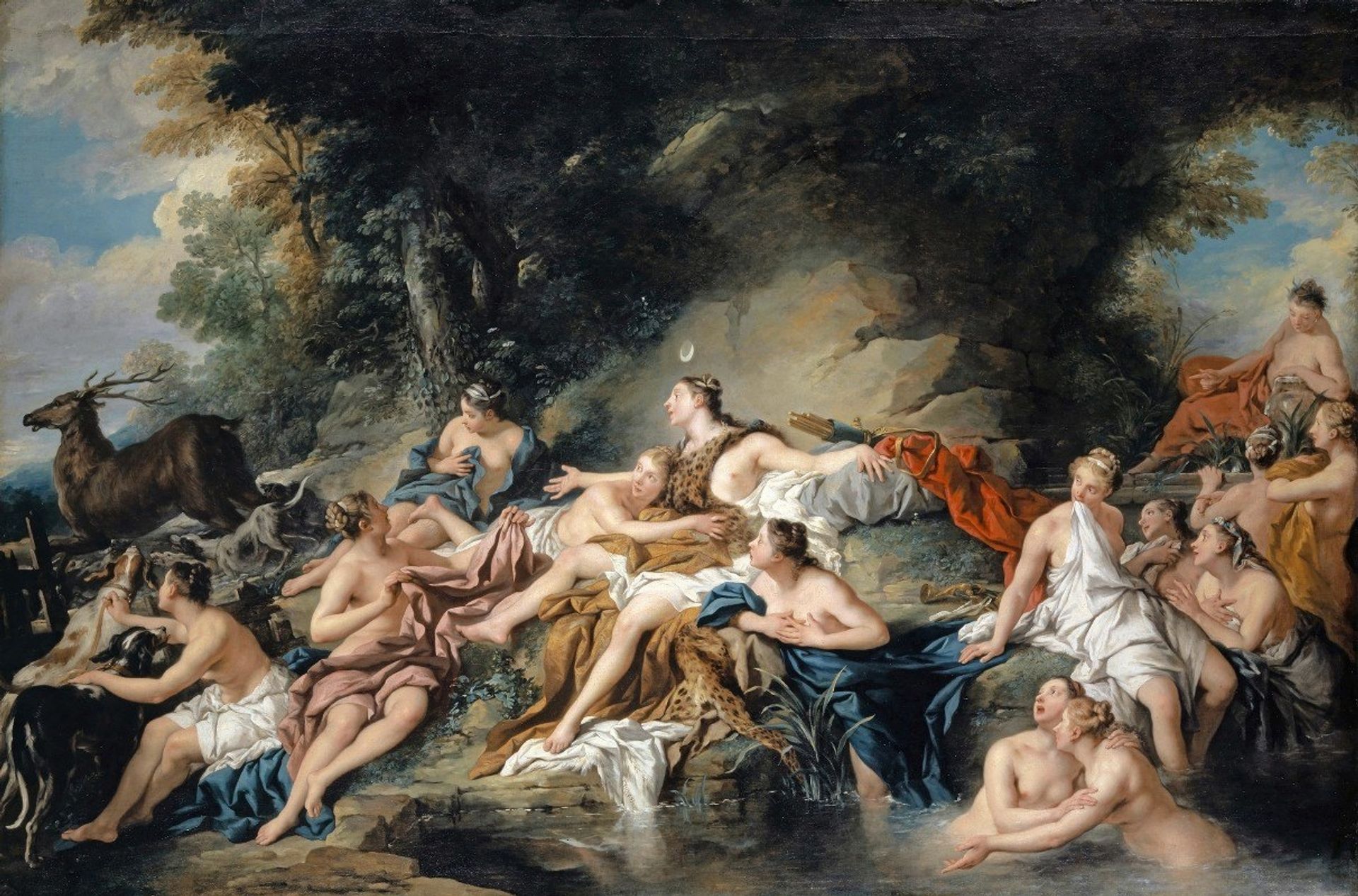 Diana and Actaeon by Jean-François de Troy