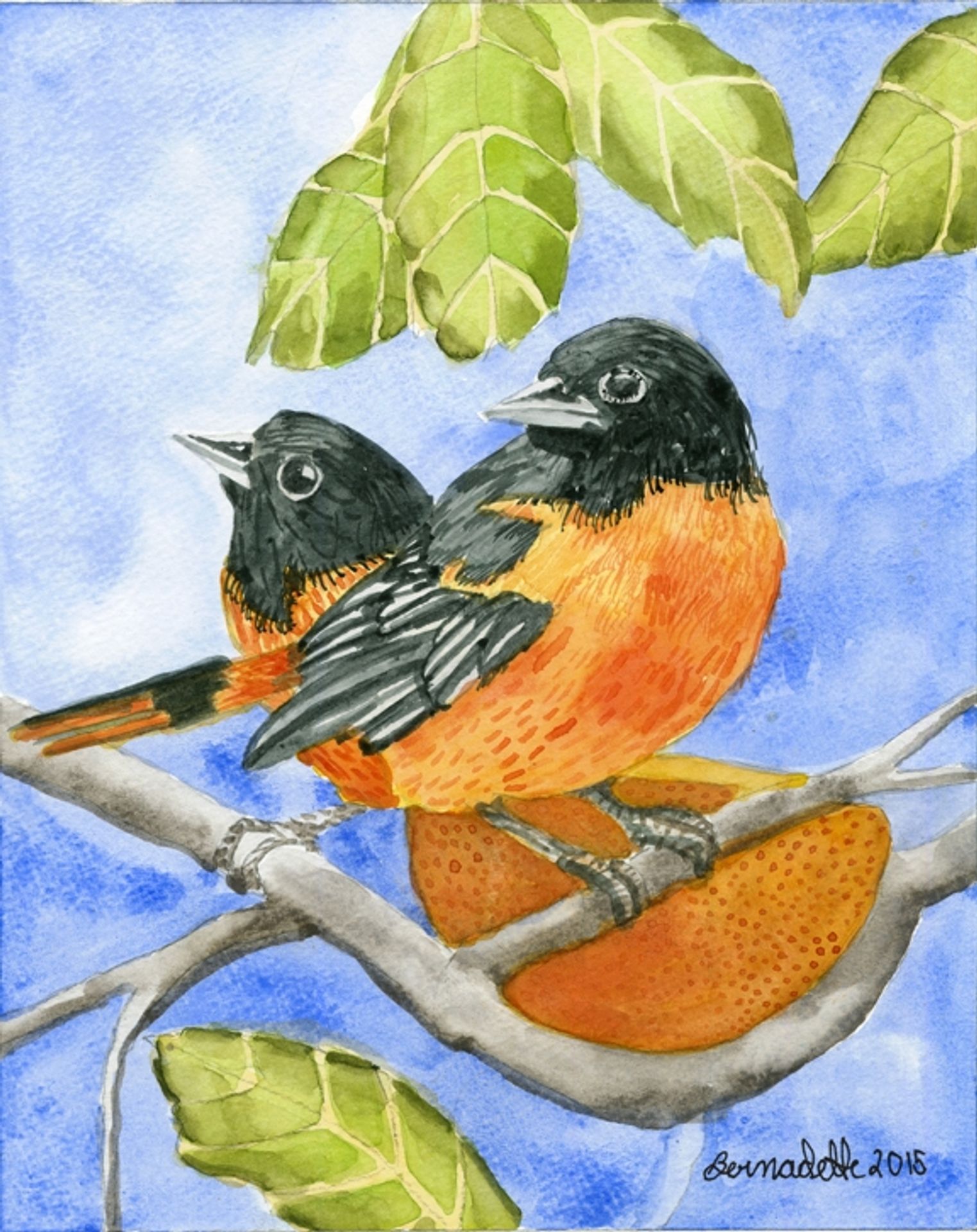 Spring Morning by Bernadette Resha