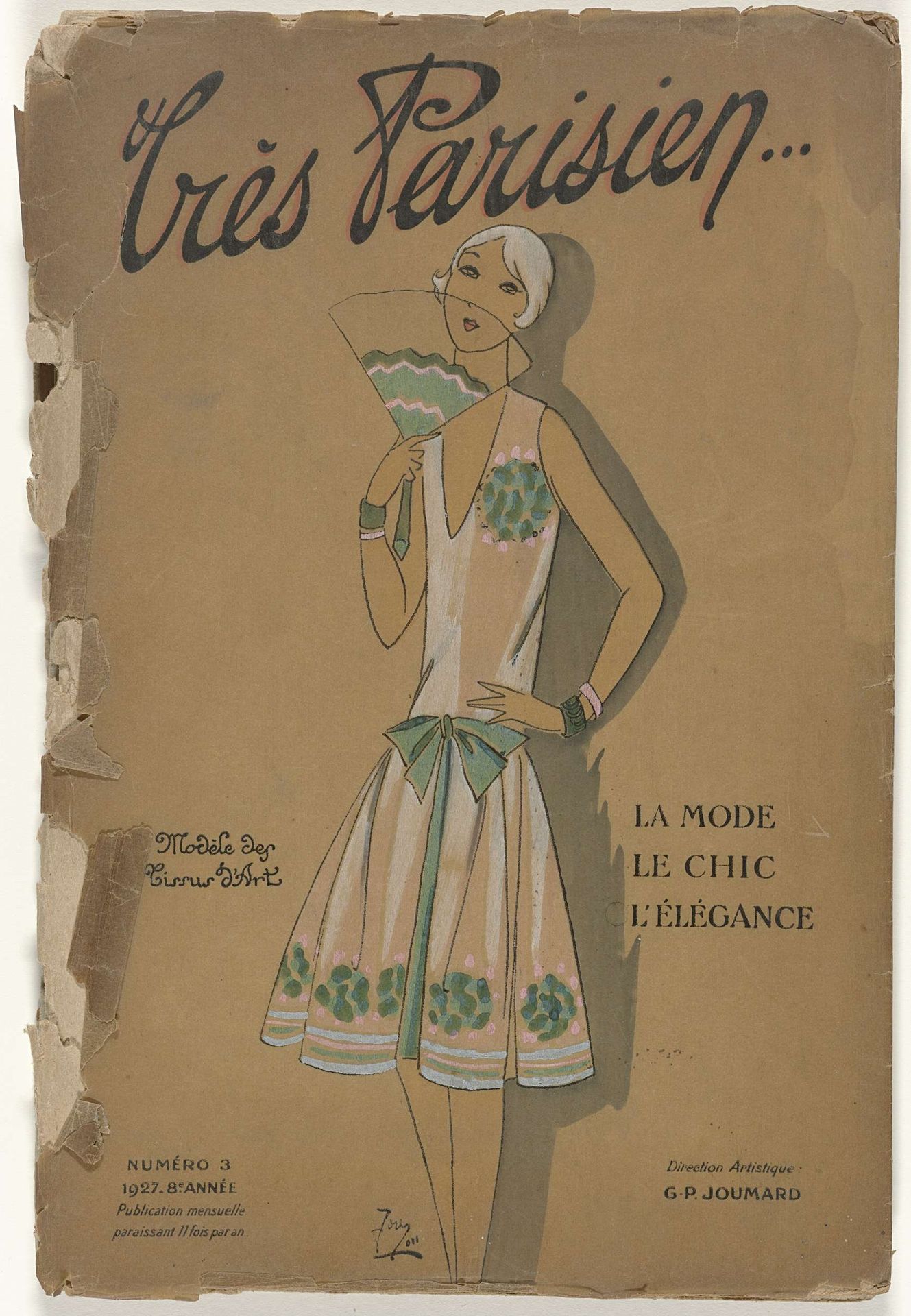 Très Parisien (...)La Mode Le Chic L'Élégance, 1927, Numéro 3 by G-P. Joumard
