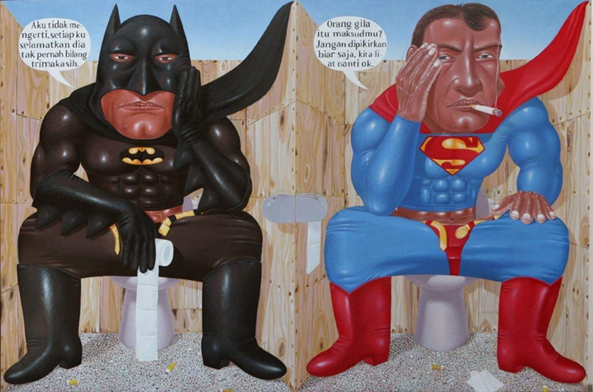 Sorry hero i forgot by Nyoman Masriadi