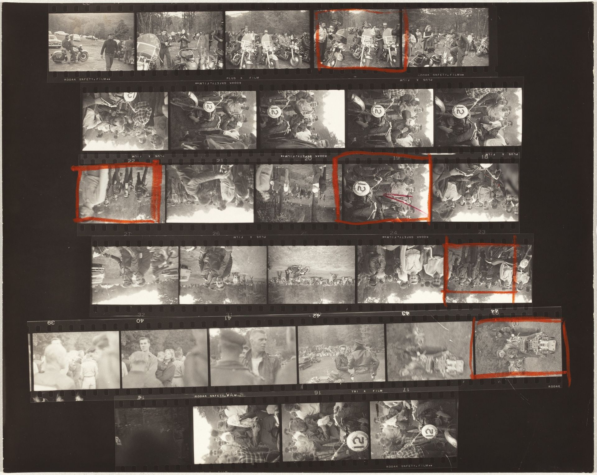 Americans 40--Newburgh, New York XI by Robert Frank