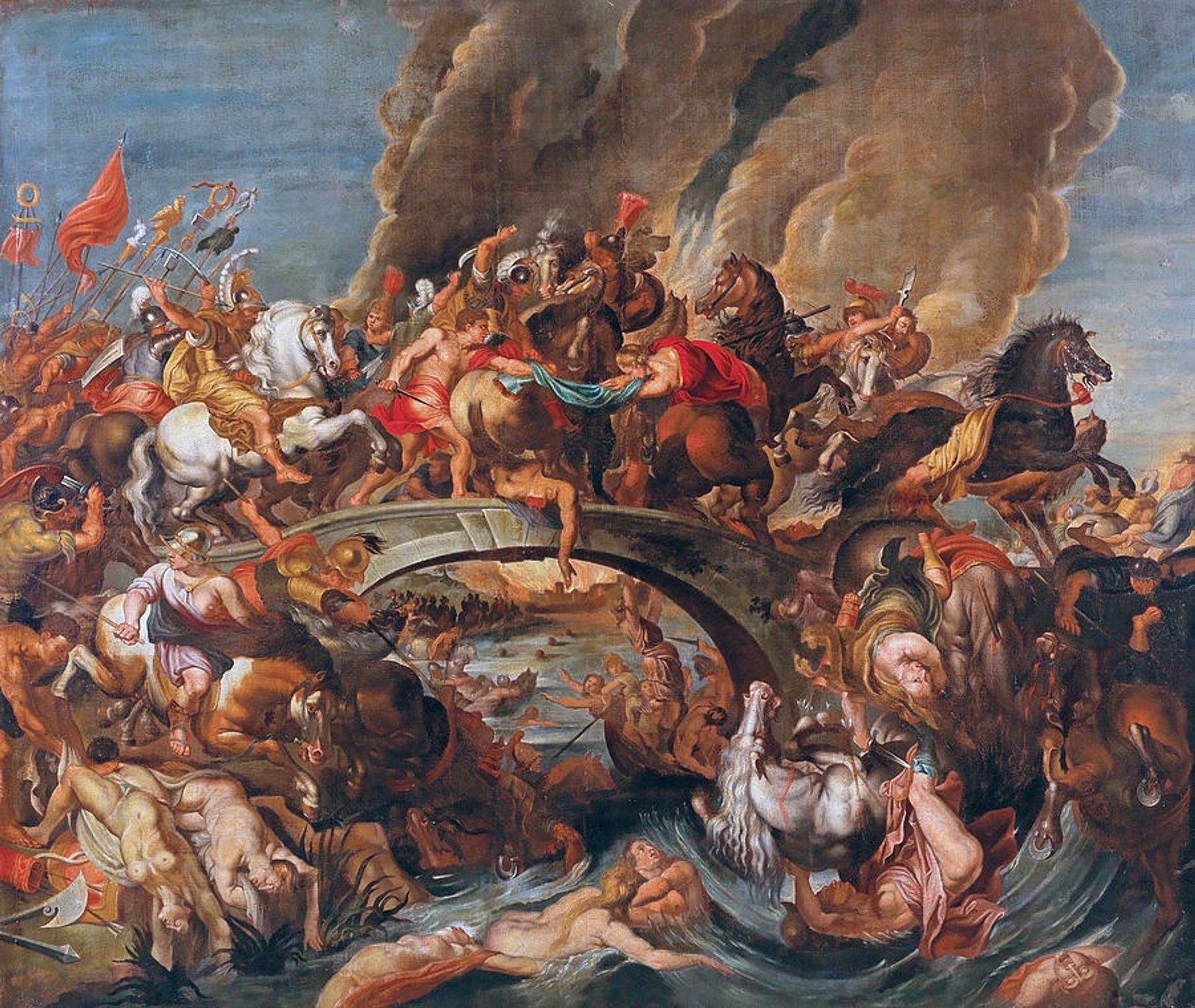 Battle of the Amazons by Peter Paul Rubens