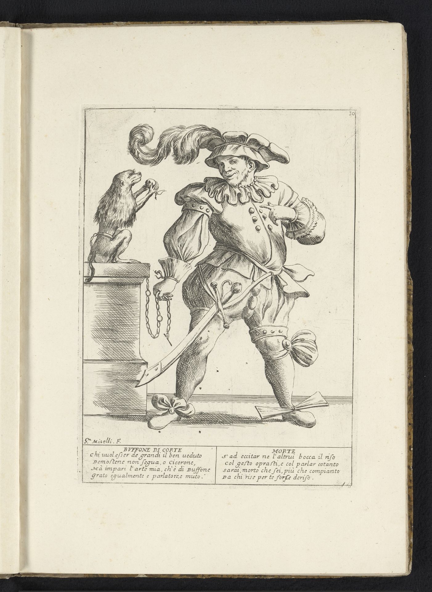 De Hansworst by Giuseppe Maria Mitelli