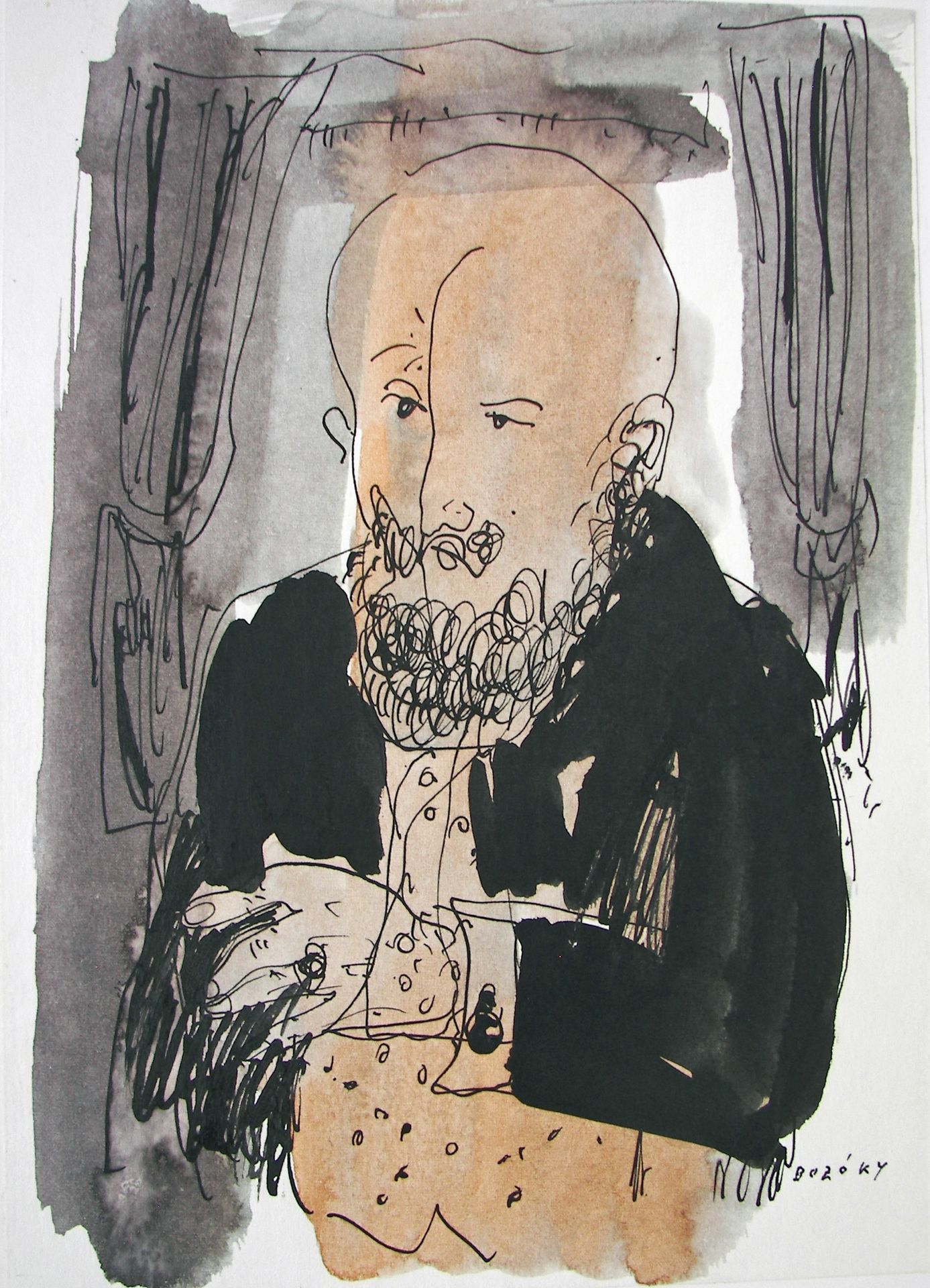 Proust: Dr. Cottard by Maria Bozoky