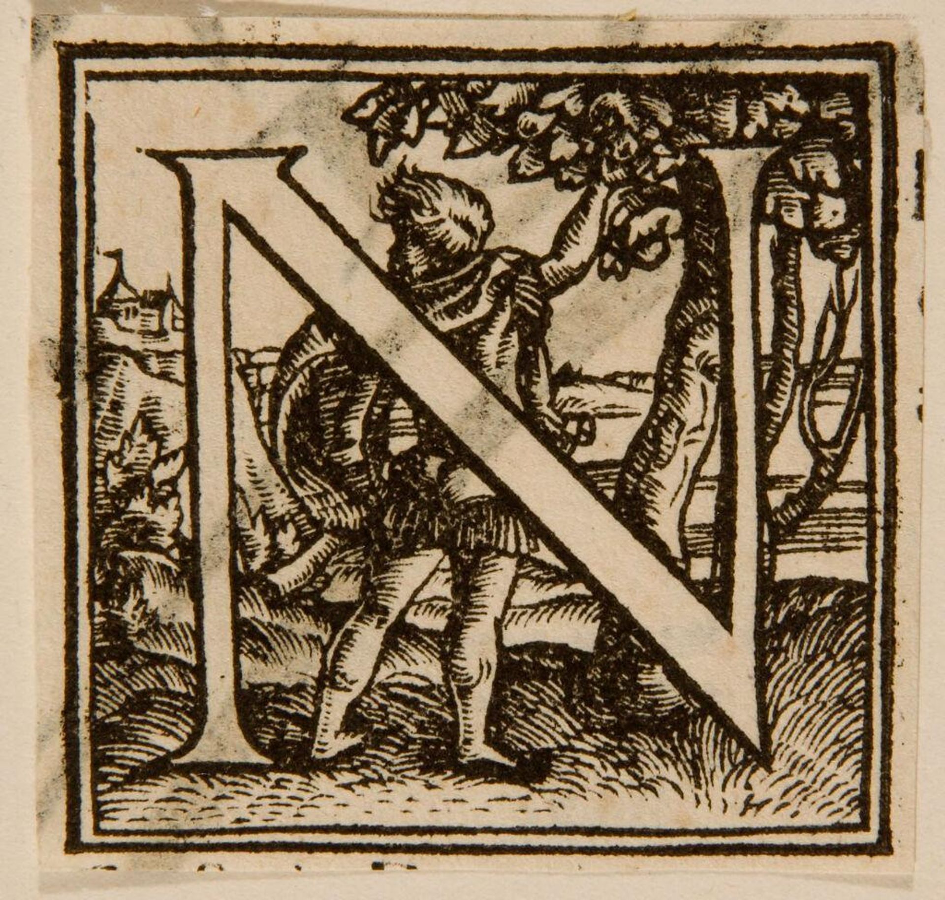 Letter N by Anonymous
