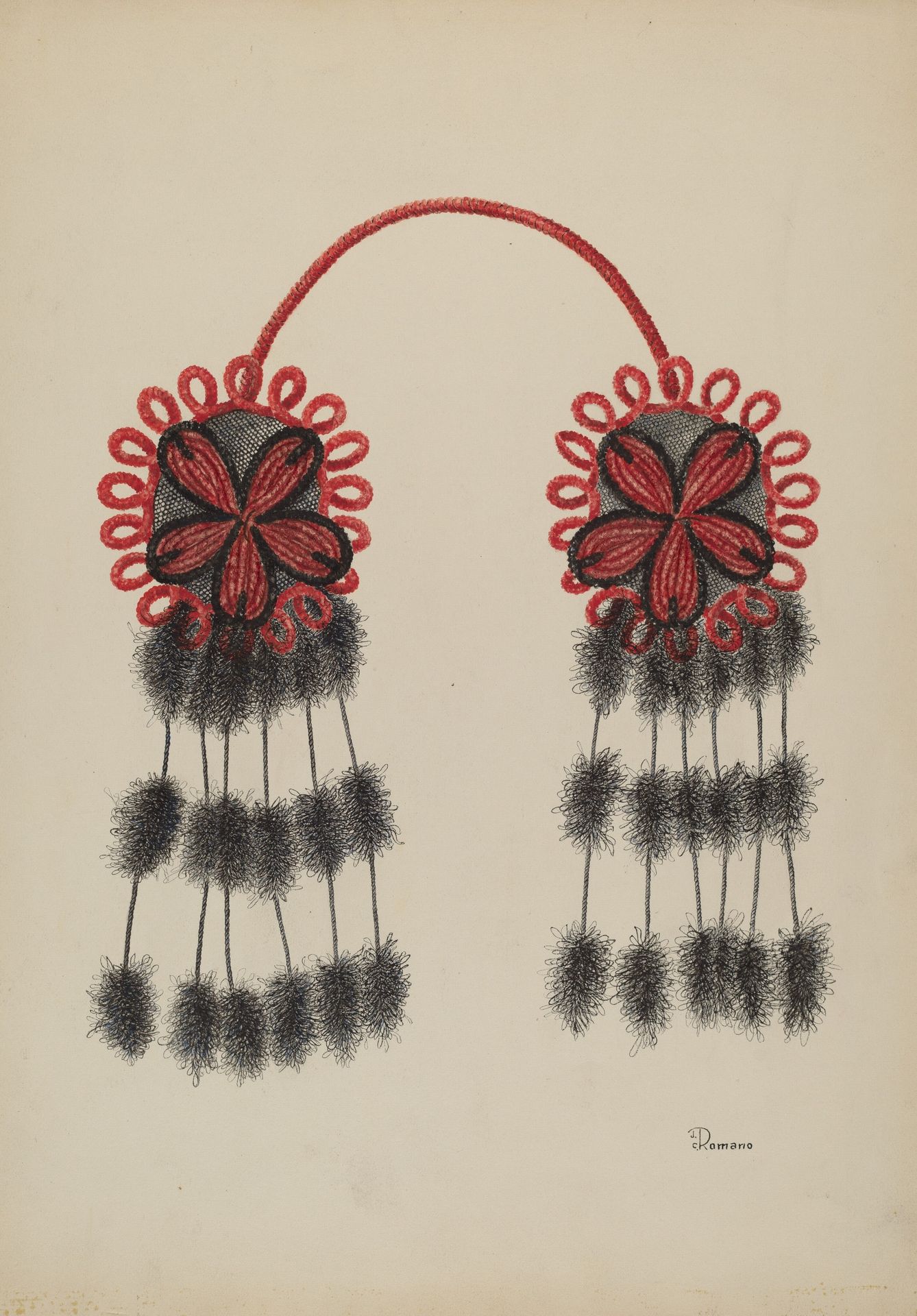 Hair Ornament by Charles Rose
