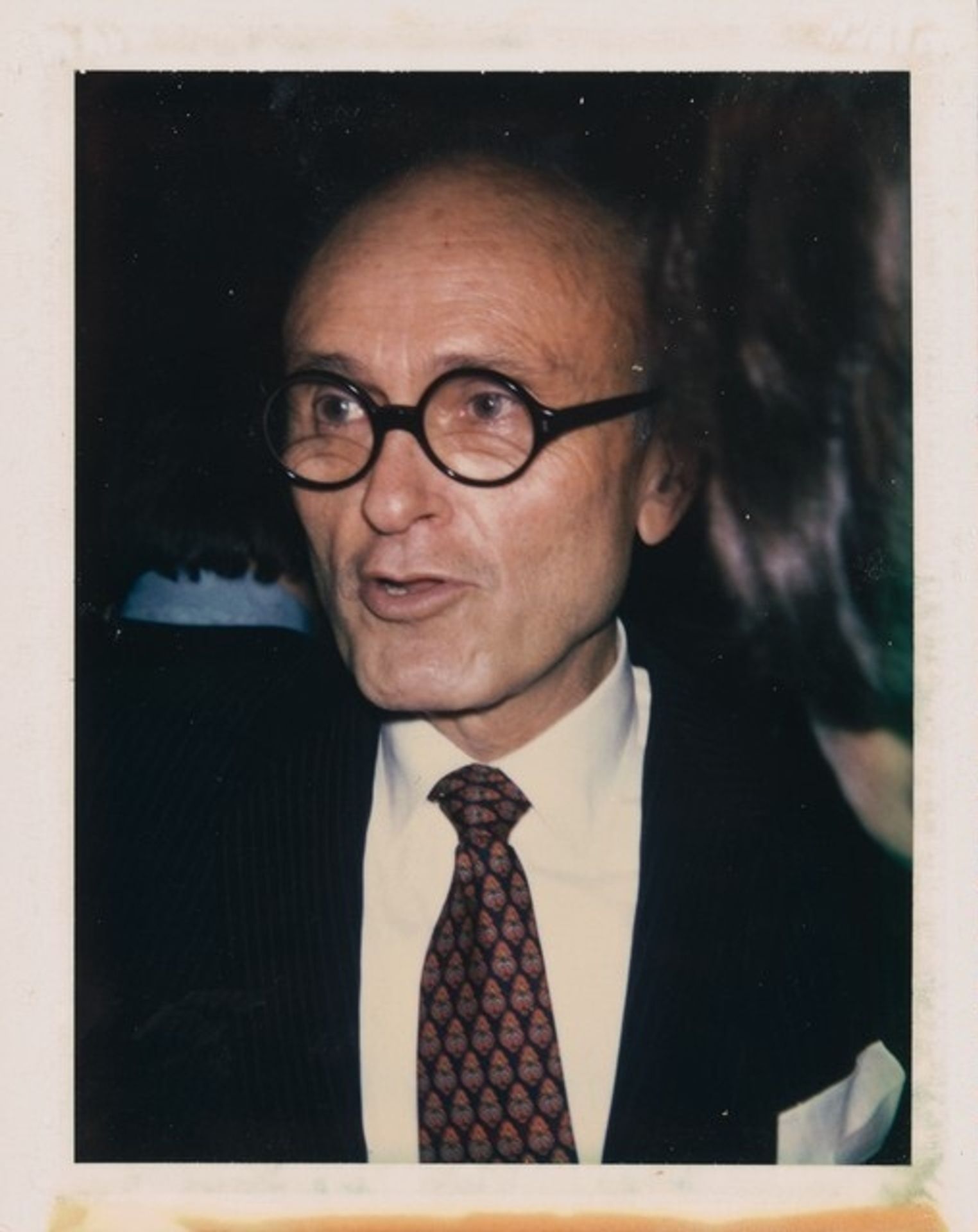 Philip Johnson by Andy Warhol