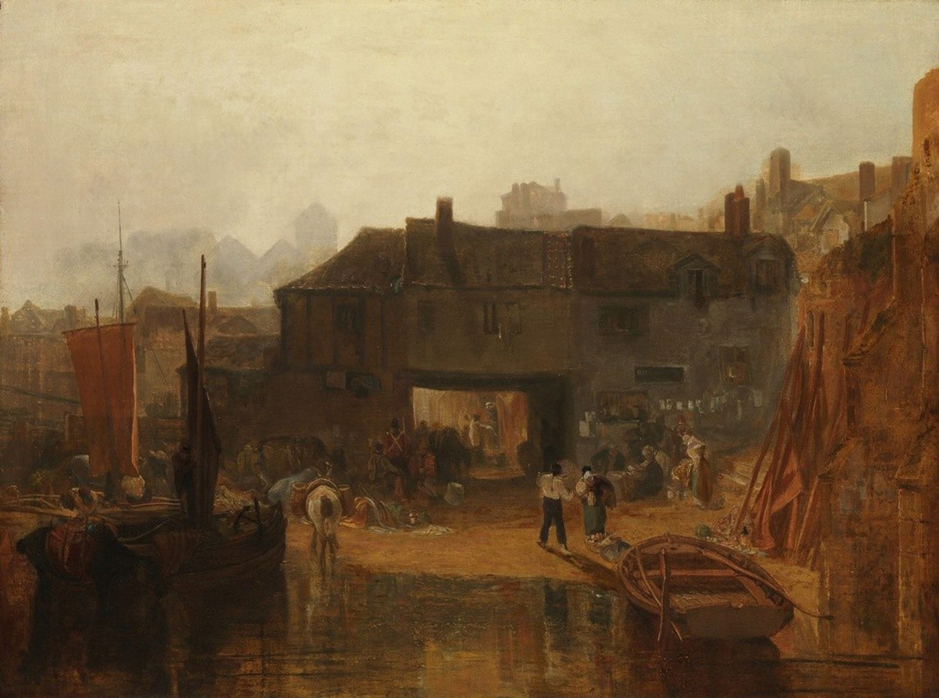 Saltash with the Water Ferry, Cornwall by Joseph Mallord William Turner