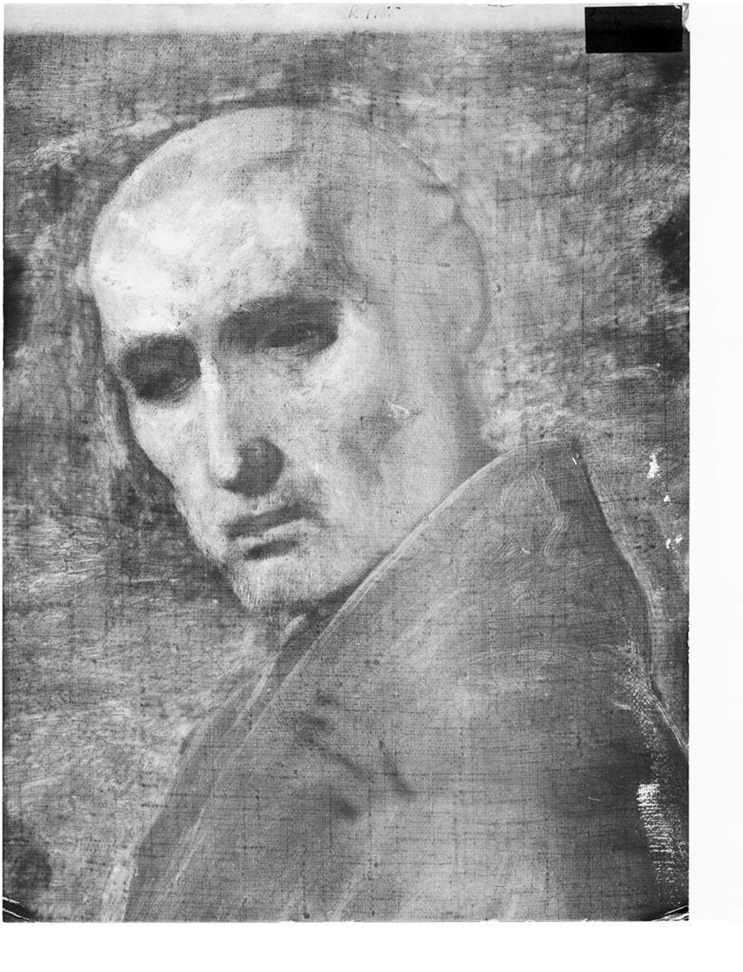 X-radiograph(s) of "Monk" by Artist of original: Francisco de ZurbarÃ¡n