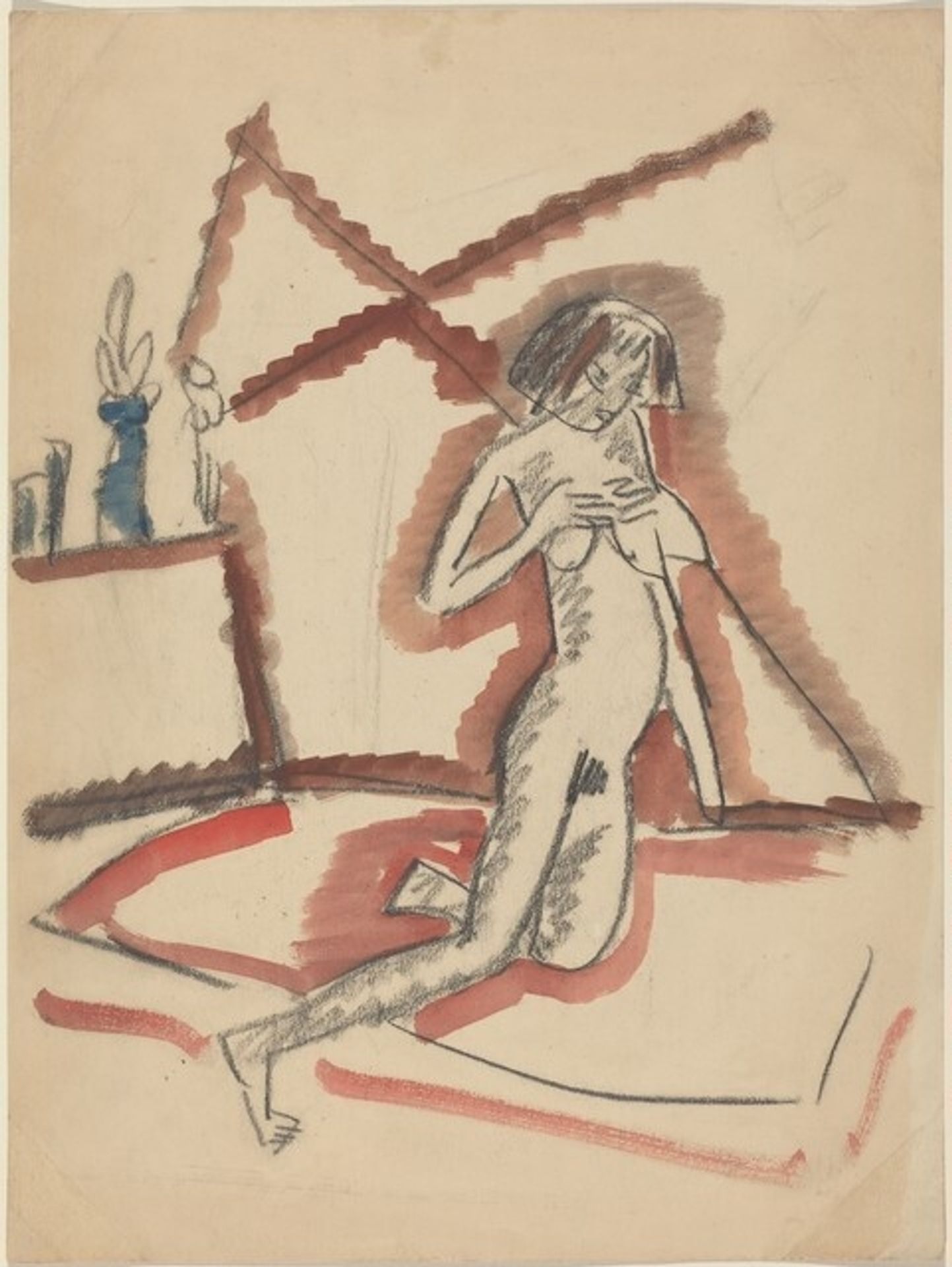 Nude [recto] by Erich Heckel