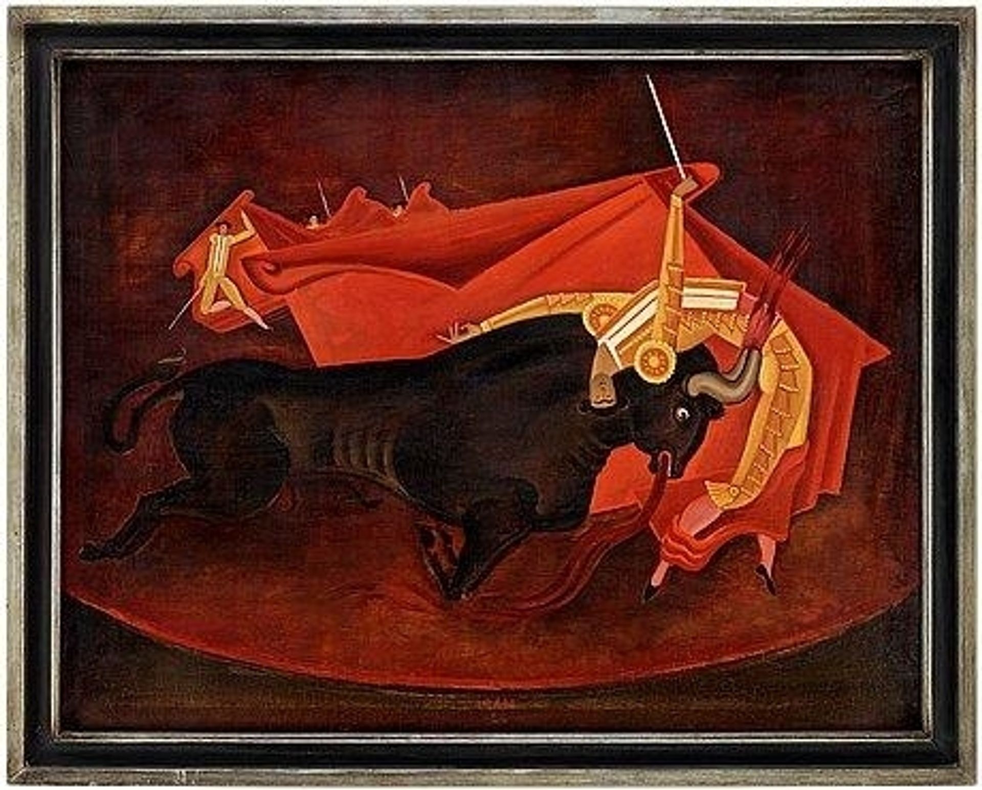 Bull and Matador III by Gosta Adrian-Nilsson