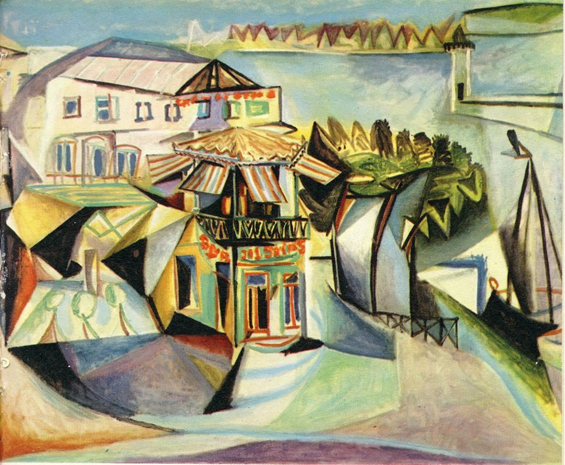 Café 'Royan' by Pablo Picasso
