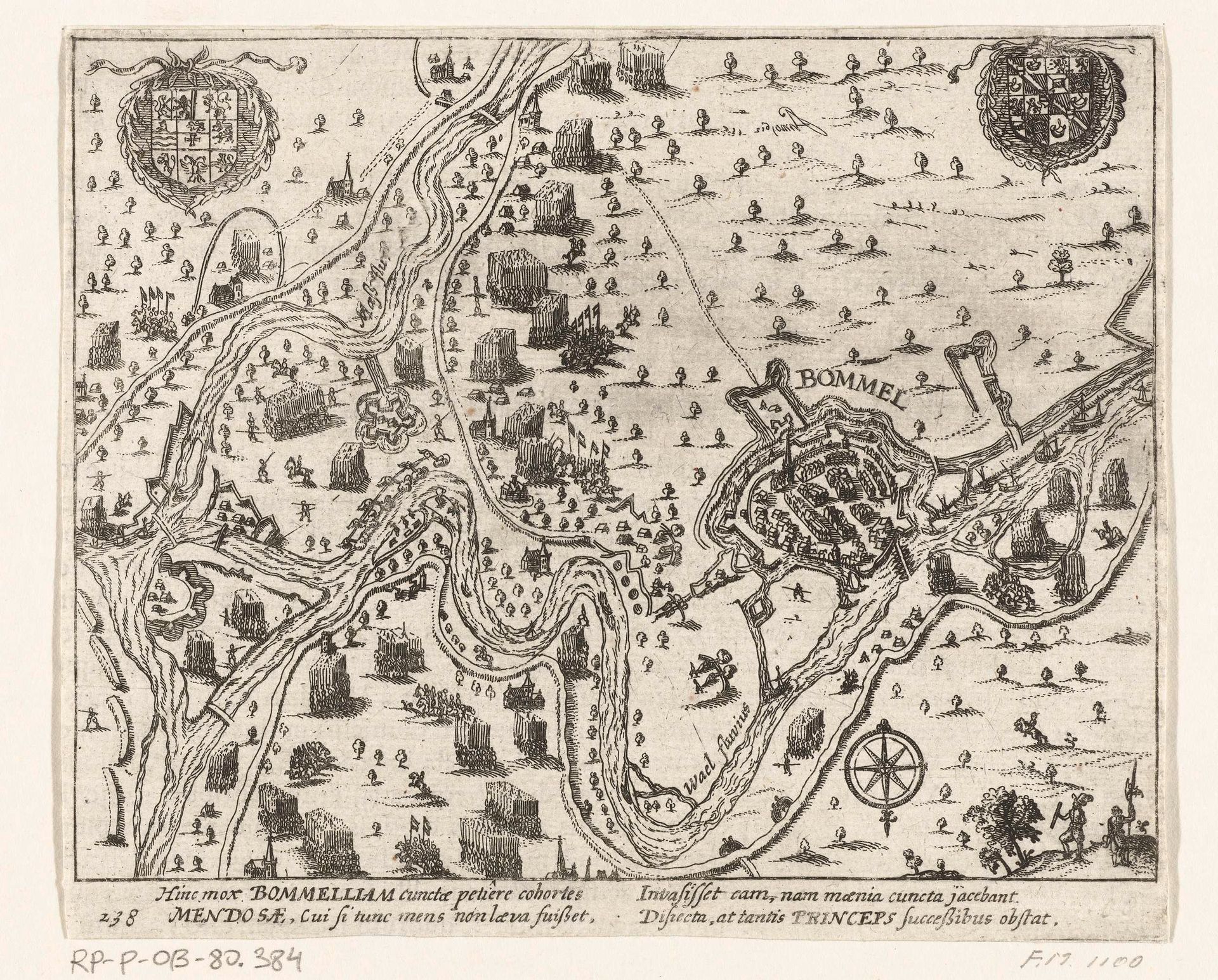 Belegering van Zaltbommel en andere gevechten in de Bommelerwaard, 1599 by Anonymous