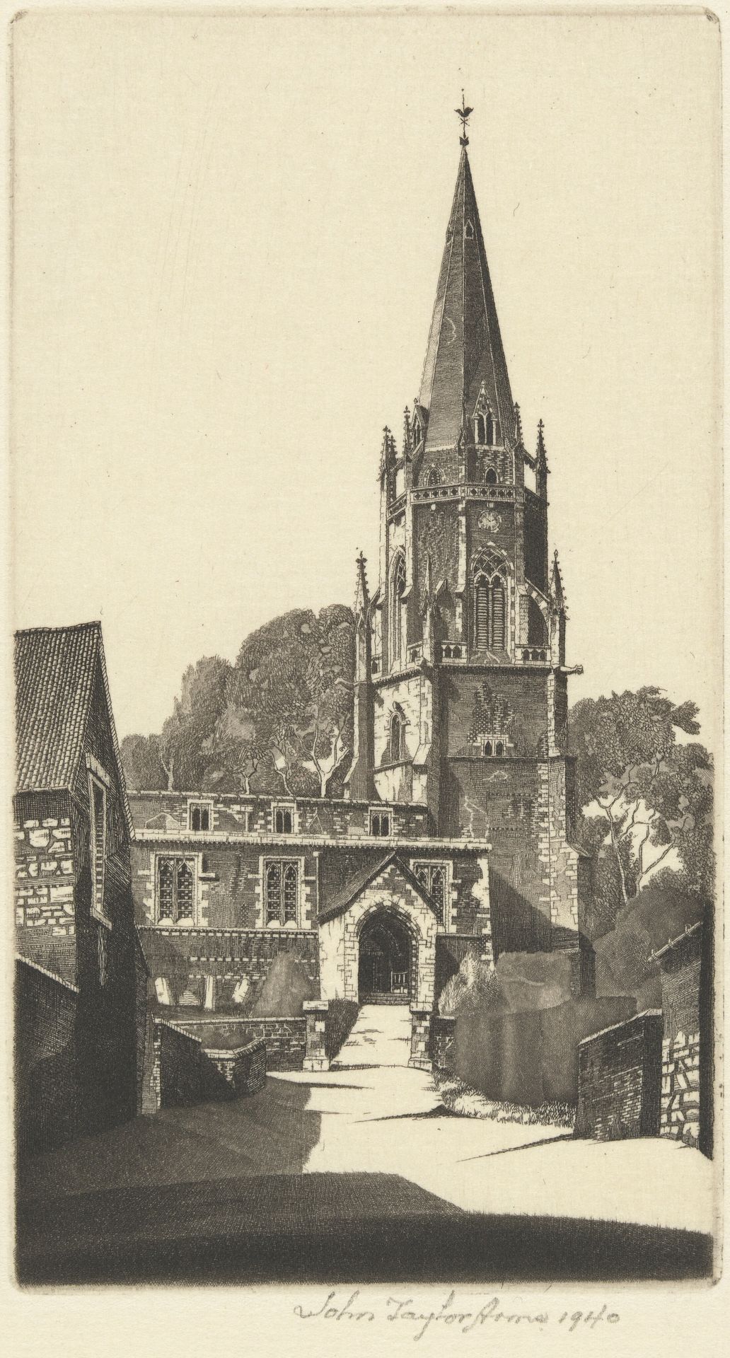 Wilby Church, Northamptonshire, England by John Taylor Arms