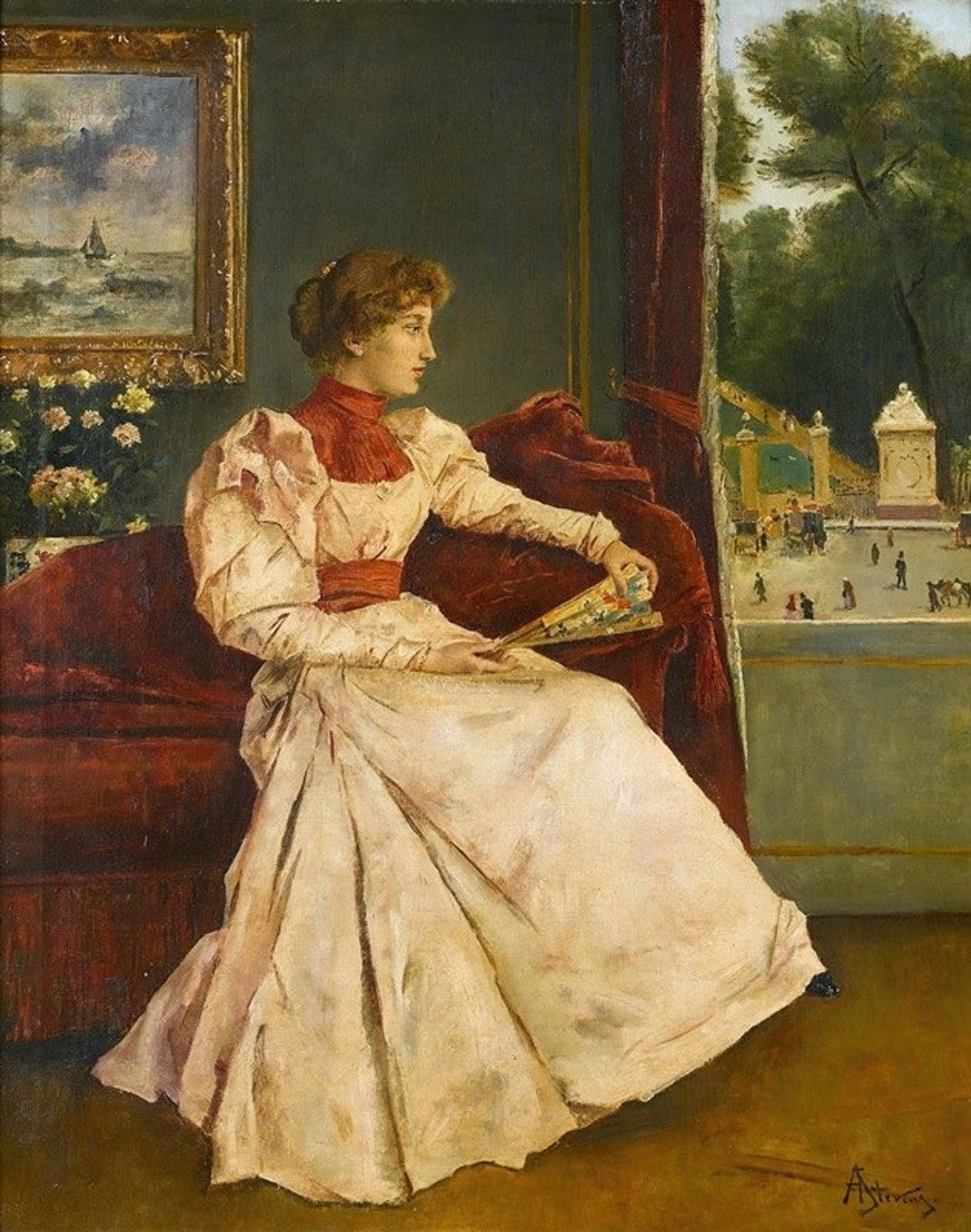 Chez soi by Alfred Stevens