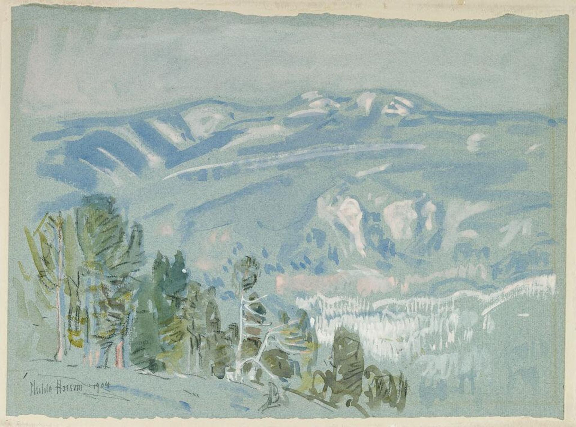 Looking Towards Mount Adams from Mount Hood by Childe Hassam