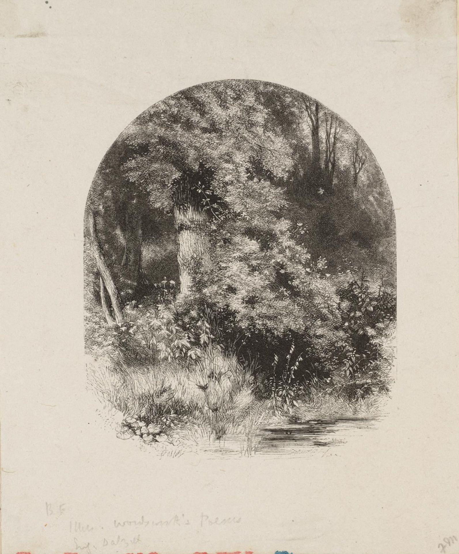Landscape by Myles Birket Foster