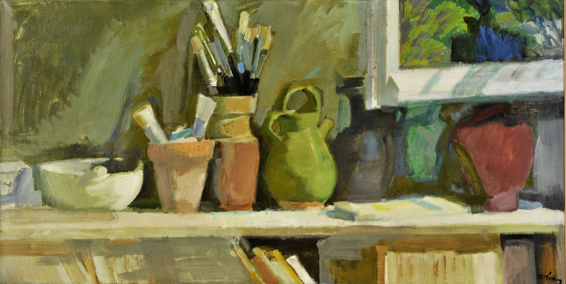Still life by Panayiotis Tetsis