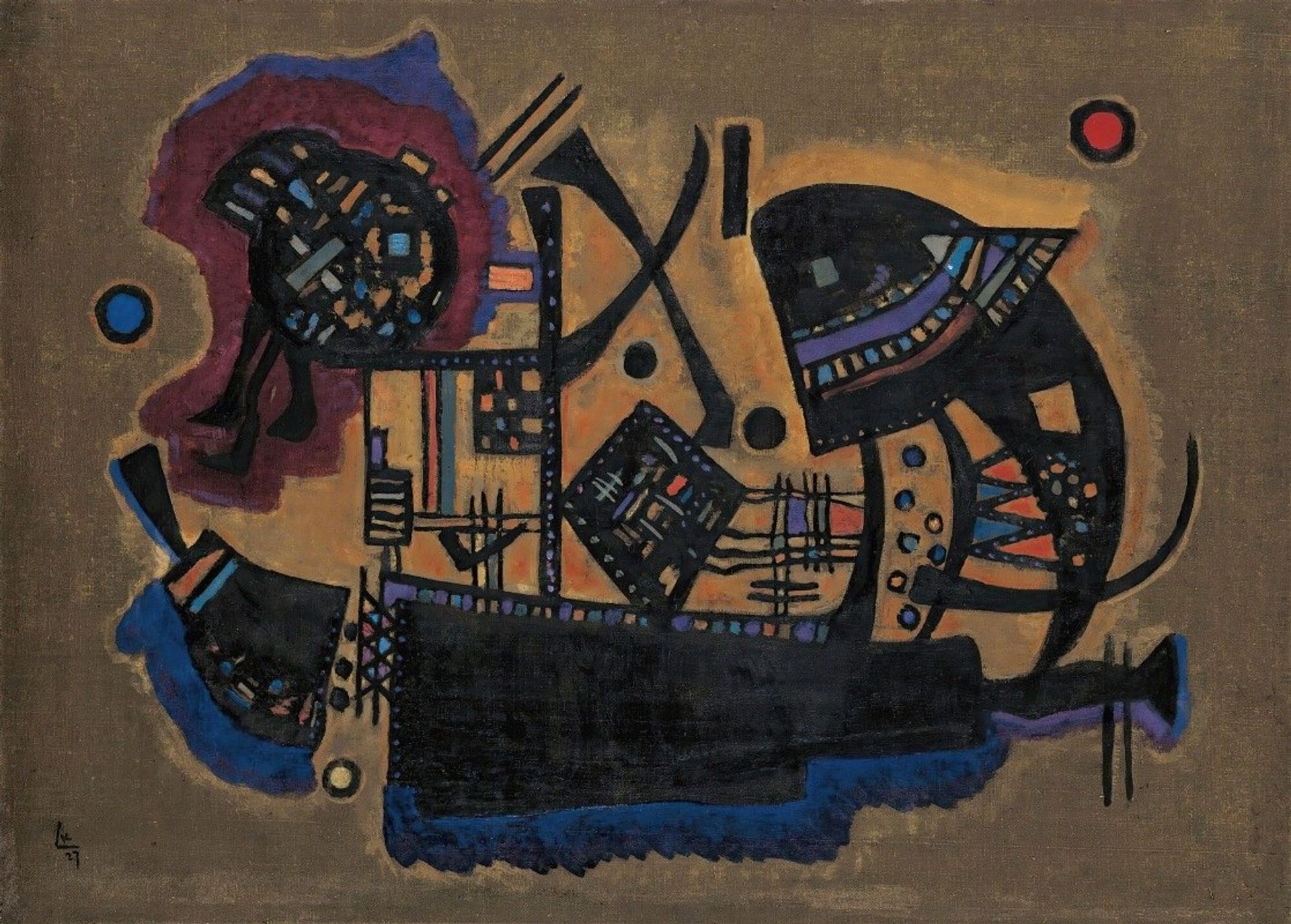 Geflecht by Wassily Kandinsky