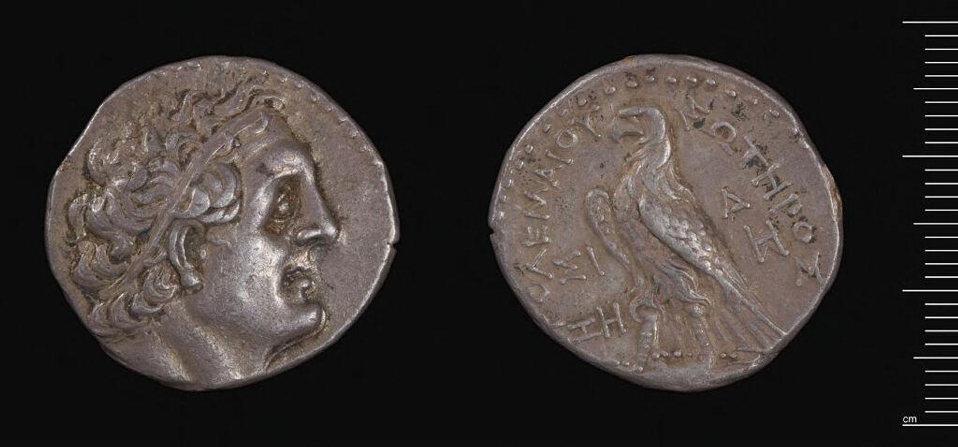 Tetradrachm of Ptolemy III of Egypt, Sidon by Ptolemy III Euergetes