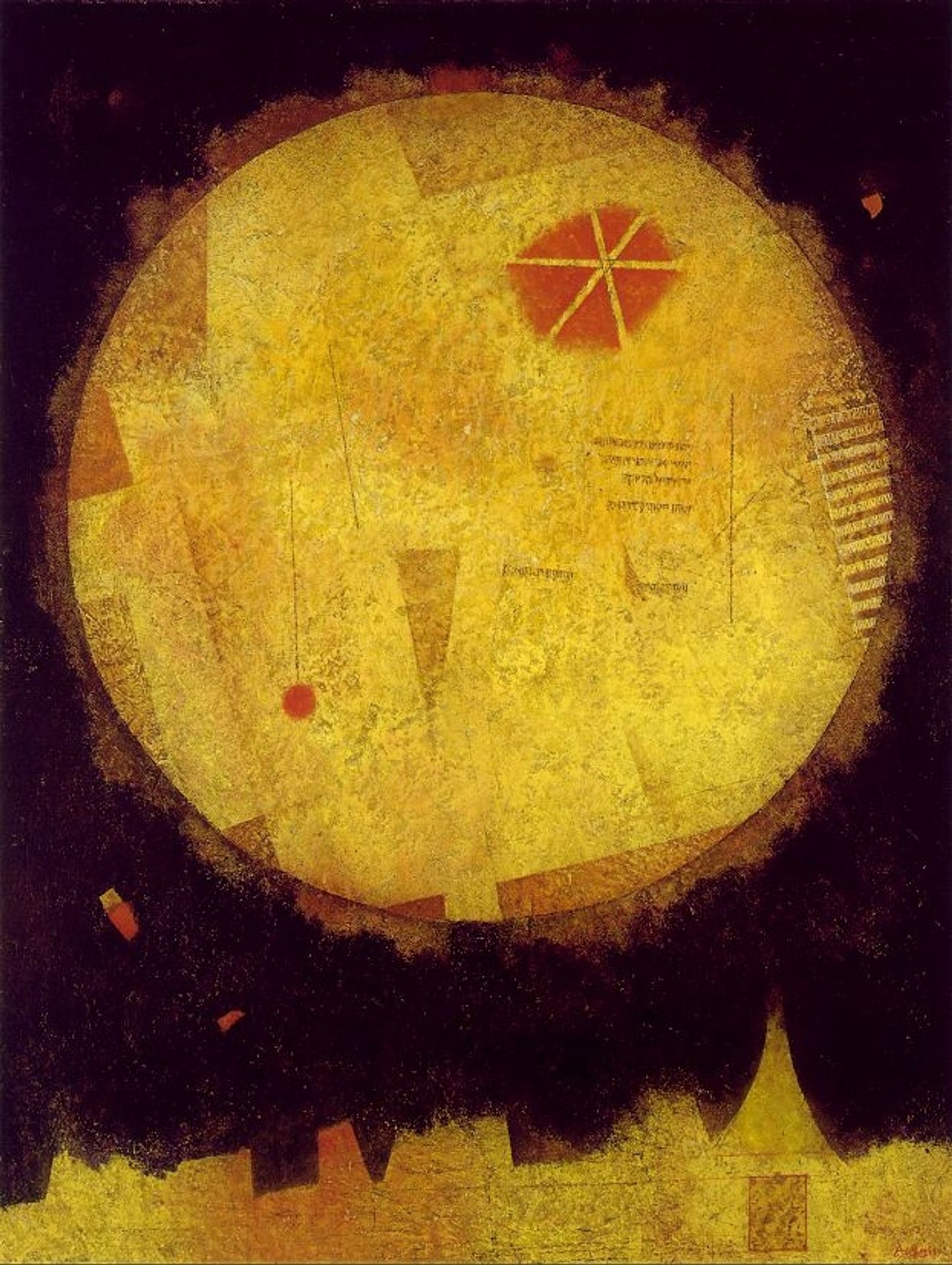 La Rosette pour Rikuda by Mordecai Ardon
