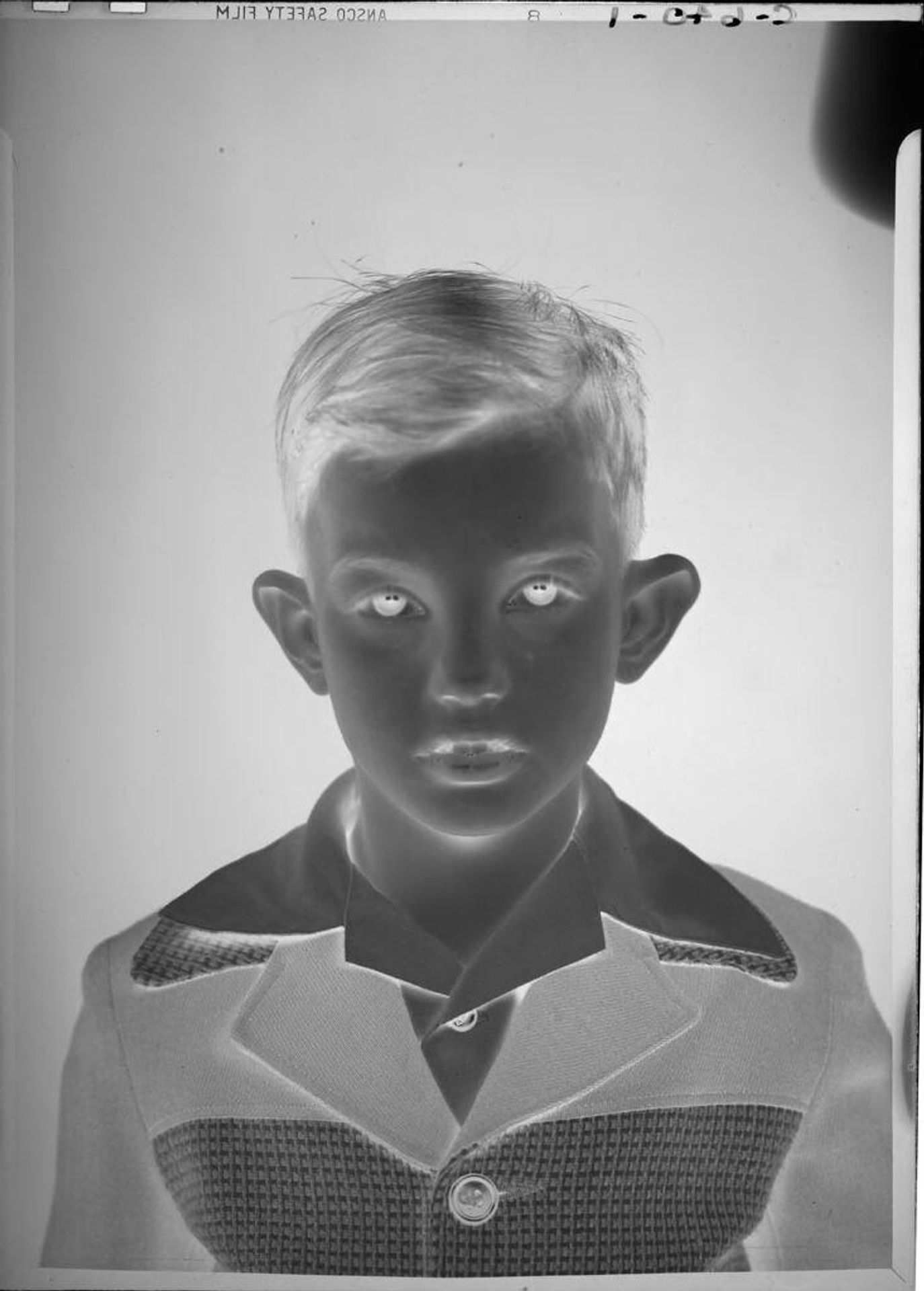 Untitled (portrait of boy made for doctor) by Robert Burian