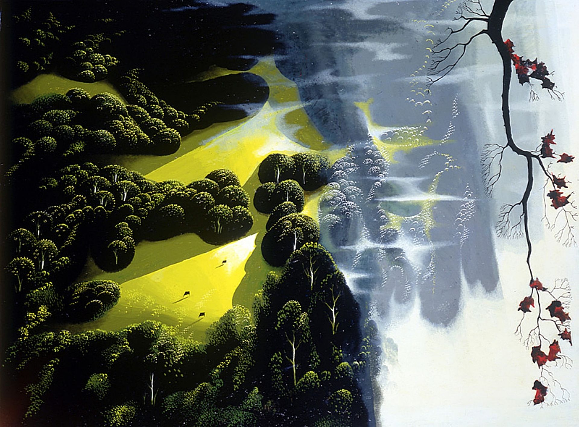 Coastal Wilderness by Eyvind Earle