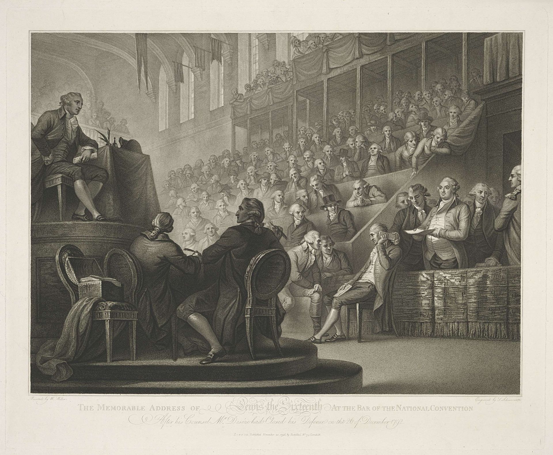 Toespraak van Lodewijk XVI by Luigi Schiavonetti