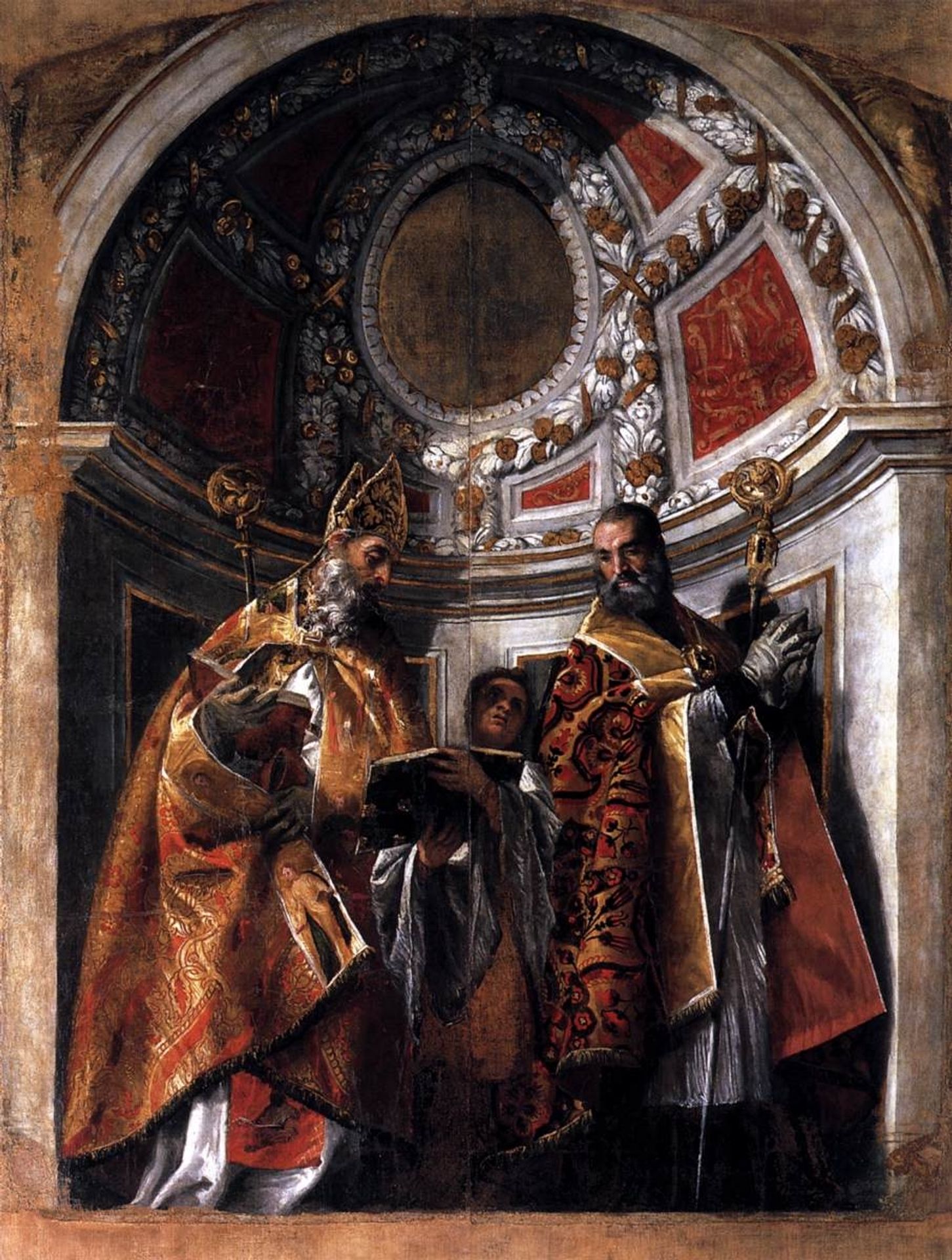 Sts Geminianus and Severus by Paolo Veronese