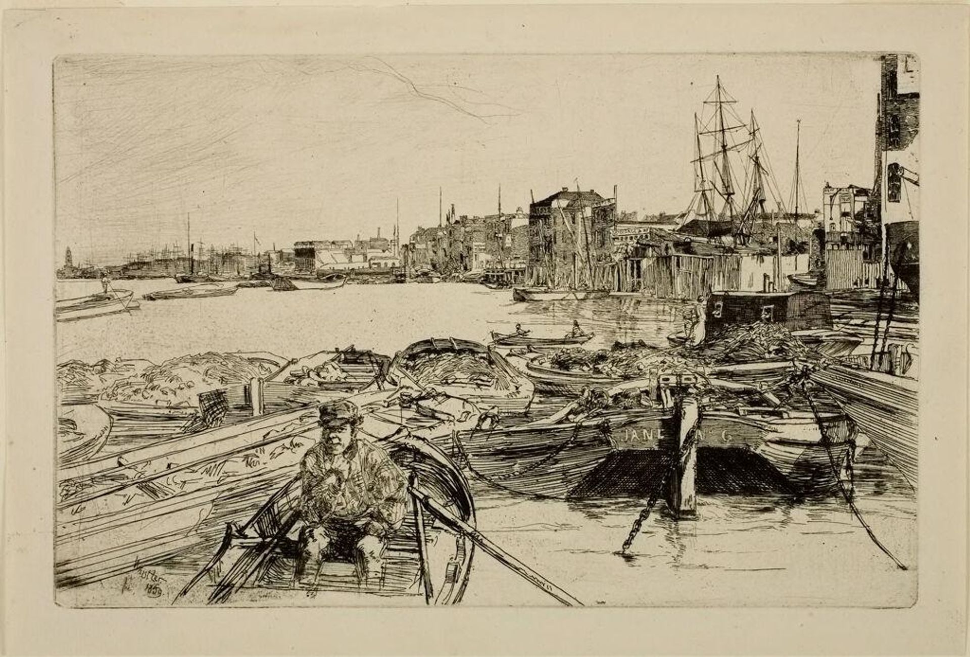The Pool by James Abbott McNeill Whistler
