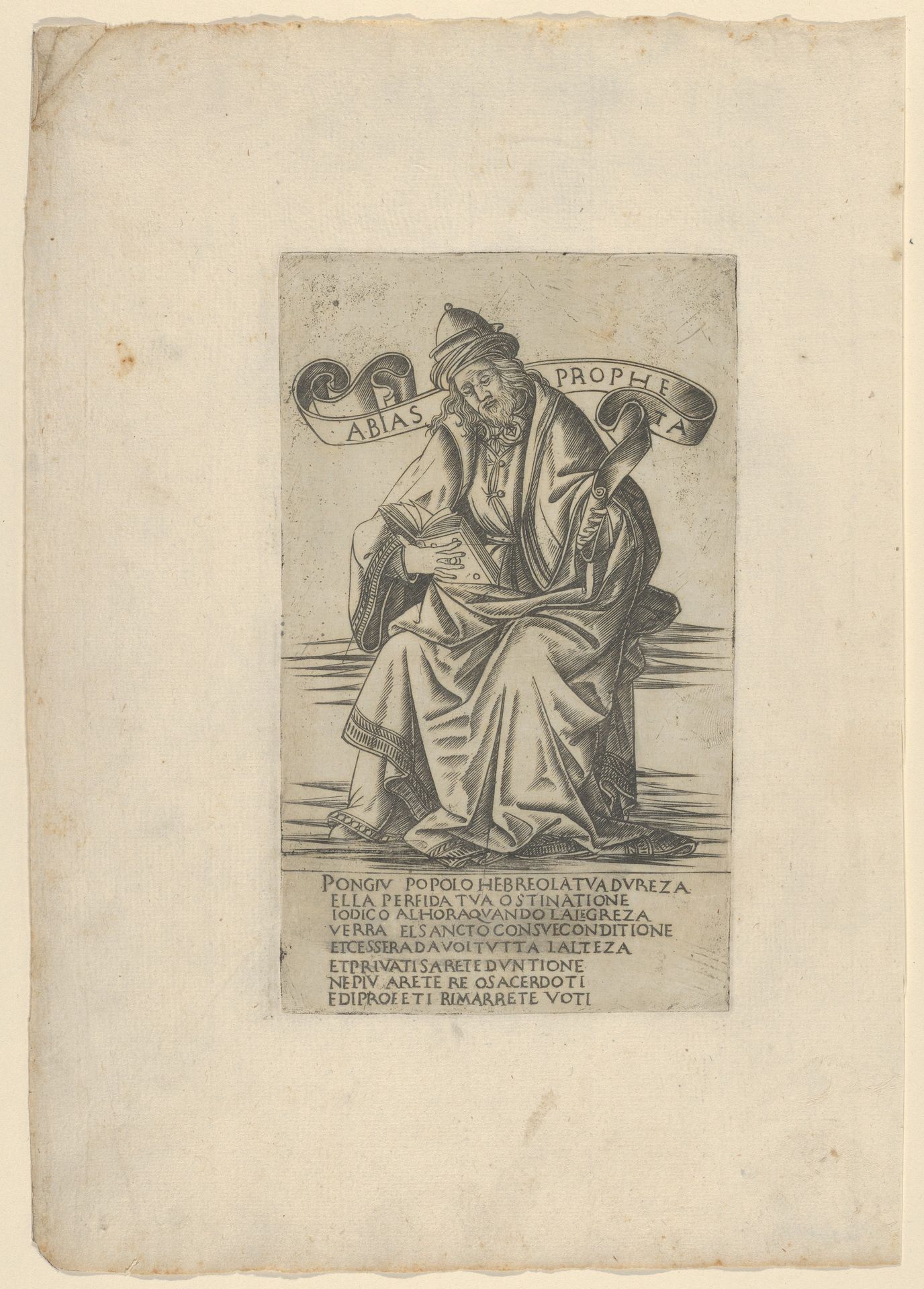 The Prophet Obadiah, from Prophets and Sibyls by Francesco Rosselli