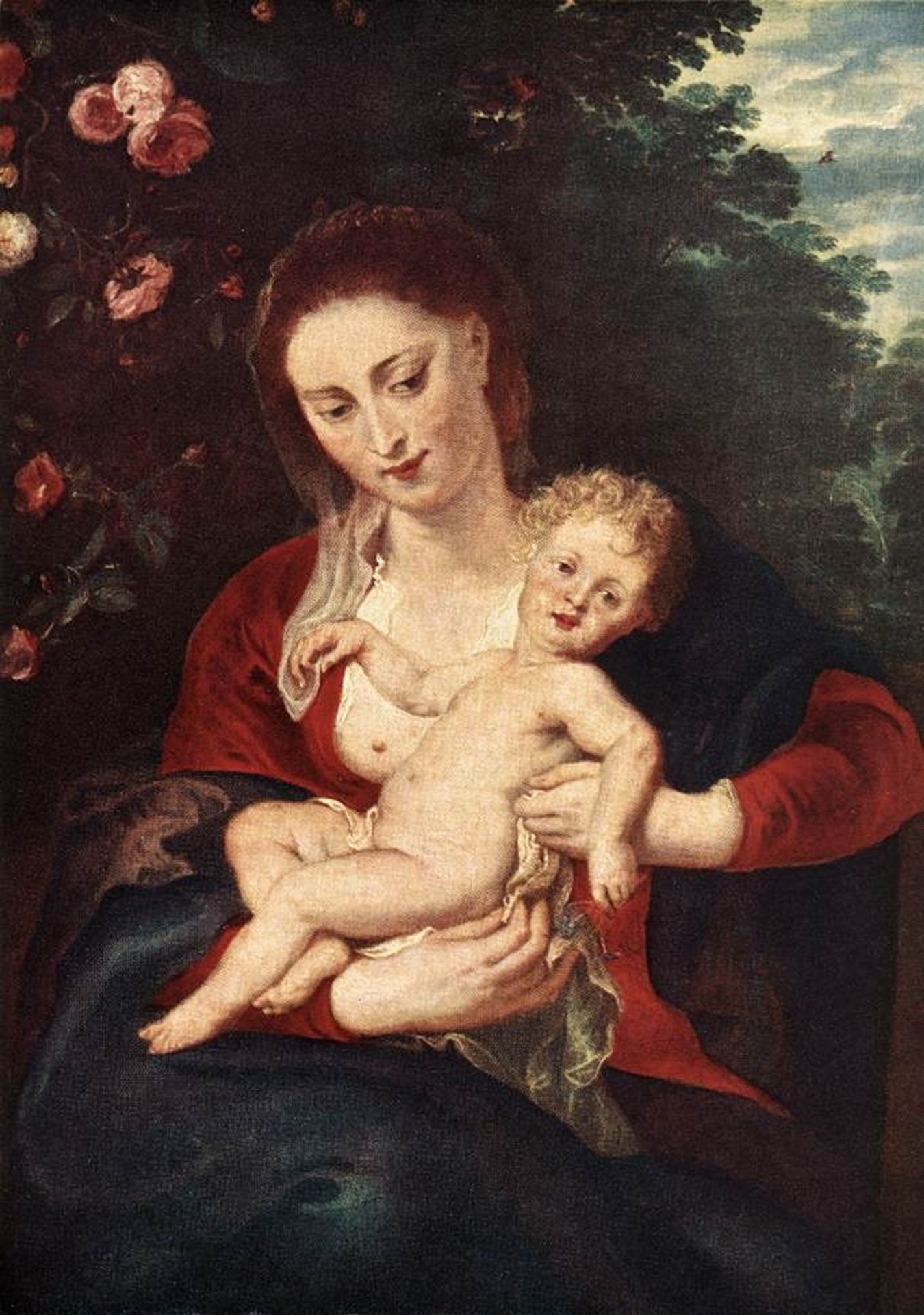 Virgin and Child by Peter Paul Rubens