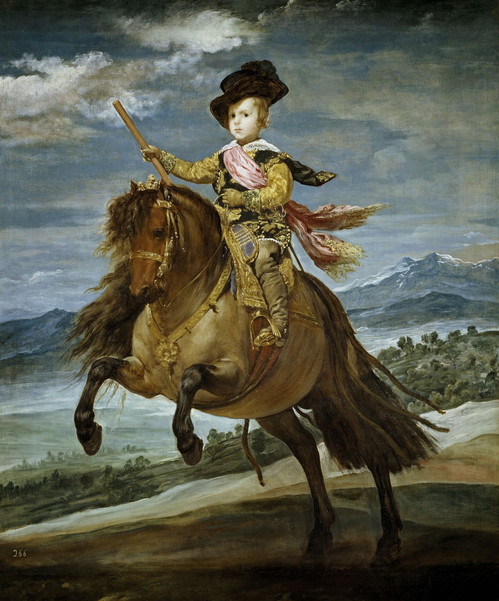 Prince Balthasar Carlos on horseback by Diego Velázquez