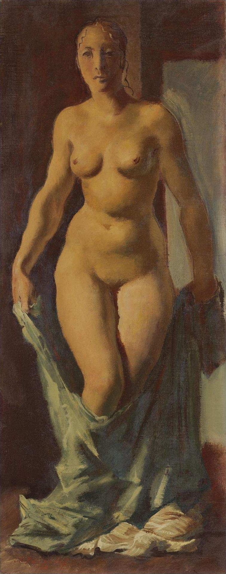 Standing Nude by Alexandre Jacovleff
