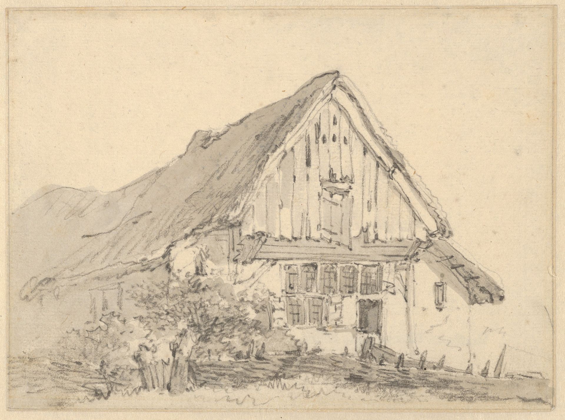 A Farm Building by Emanuel Murant