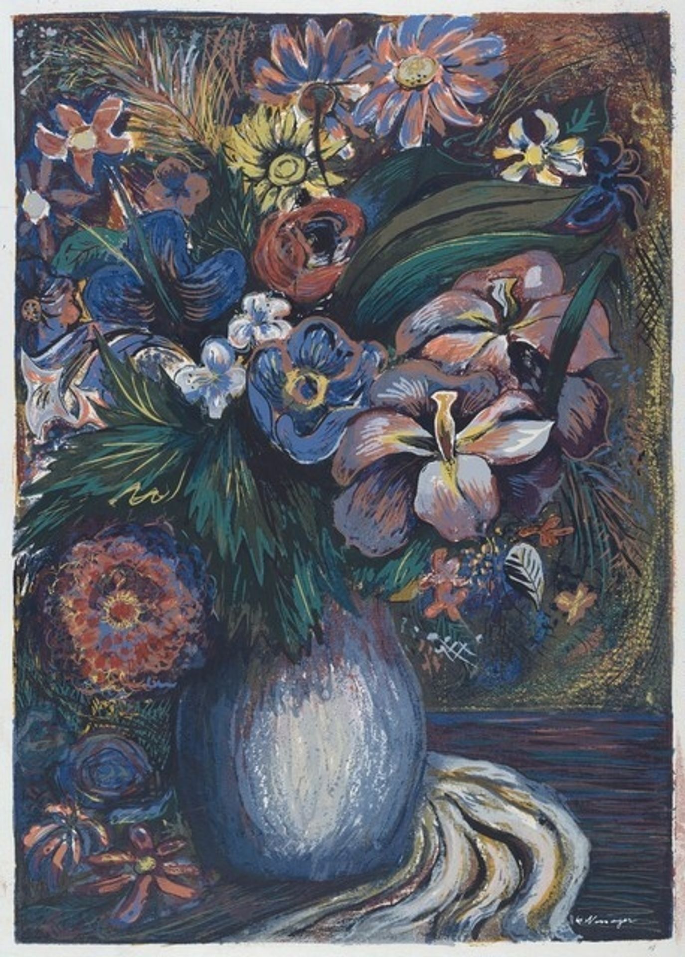 Flowers by Hyman J. Warsager
