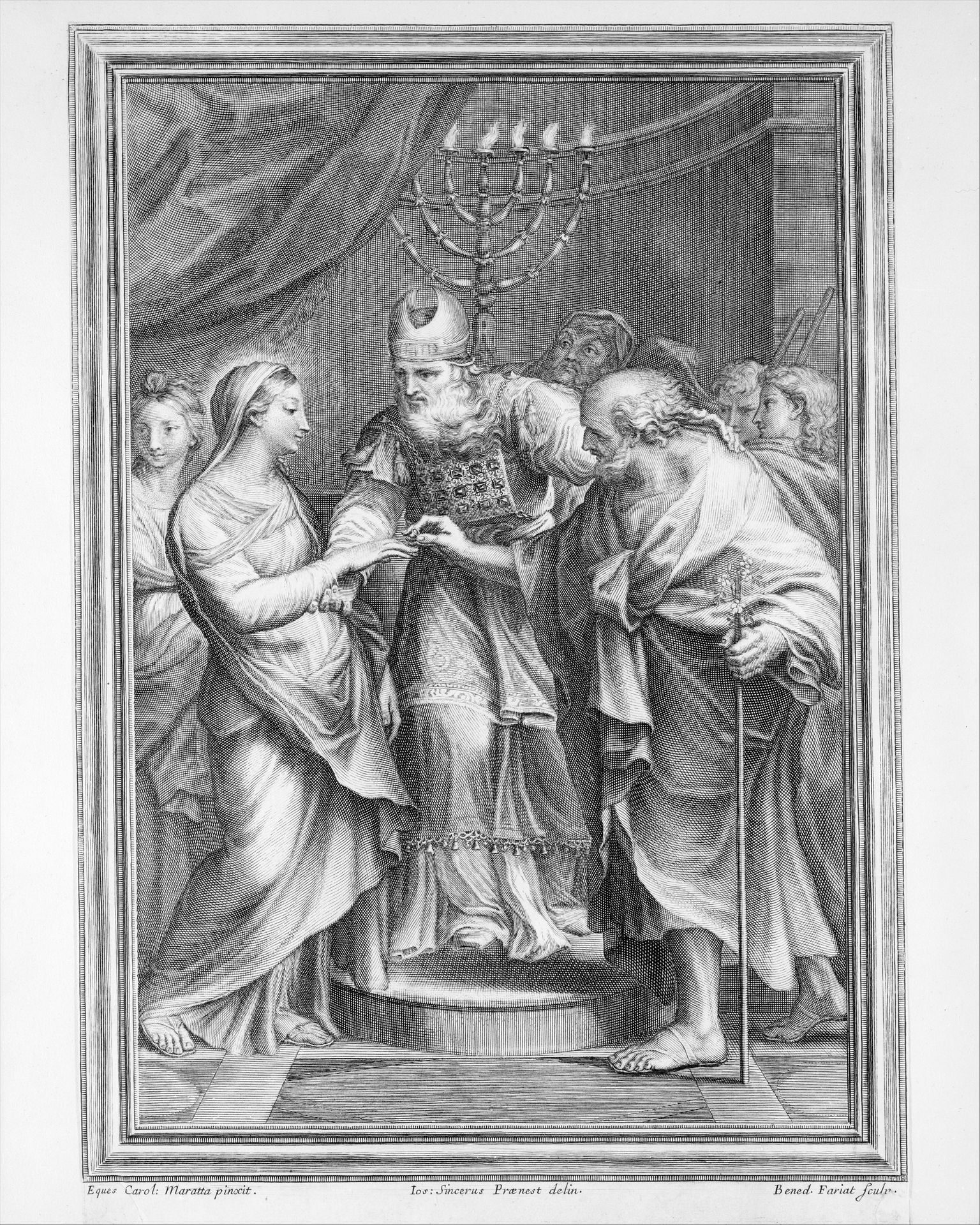 Marriage of the Virgin by Benoit Farjat
