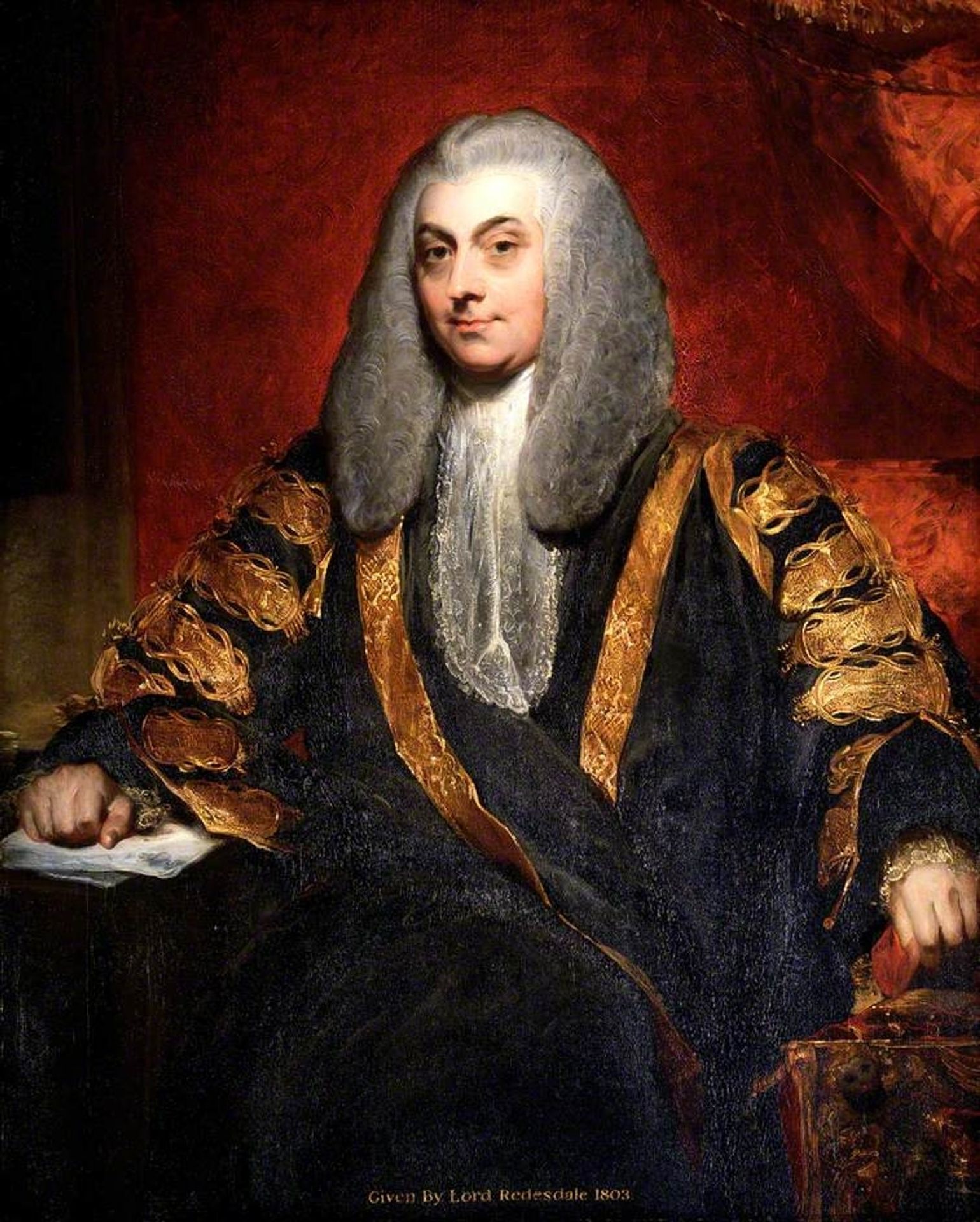 Sir John Freeman-Mitford, Baron Redesdale by Thomas Lawrence
