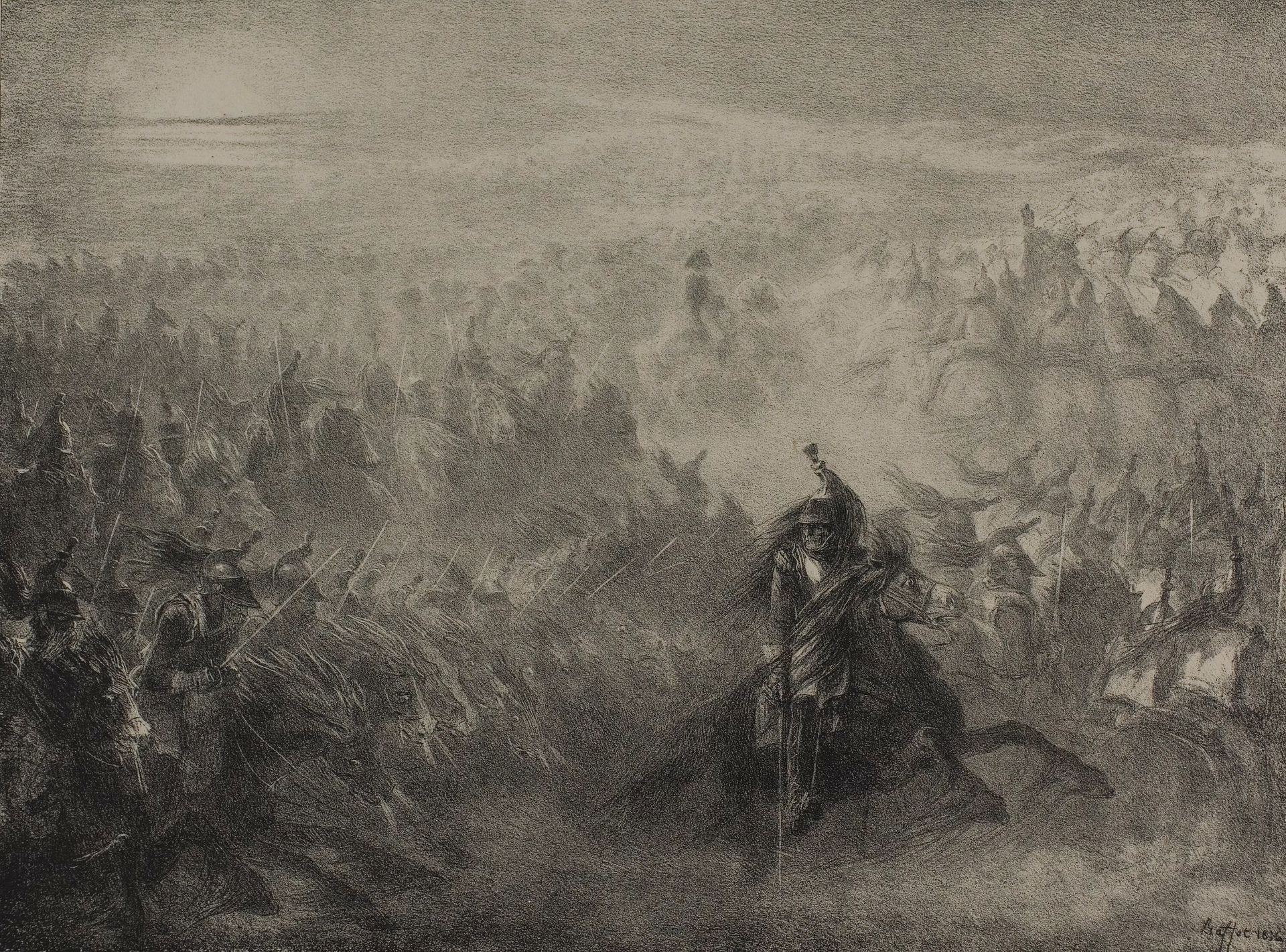 The Nocturnal Review by Auguste Raffet