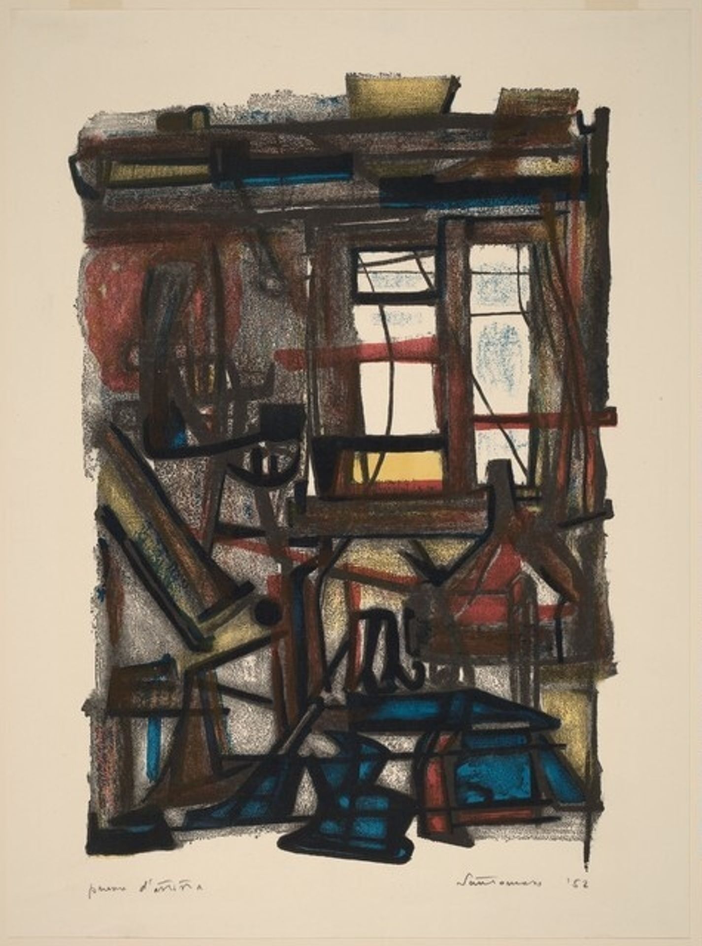 The Window by Giuseppe Santomaso