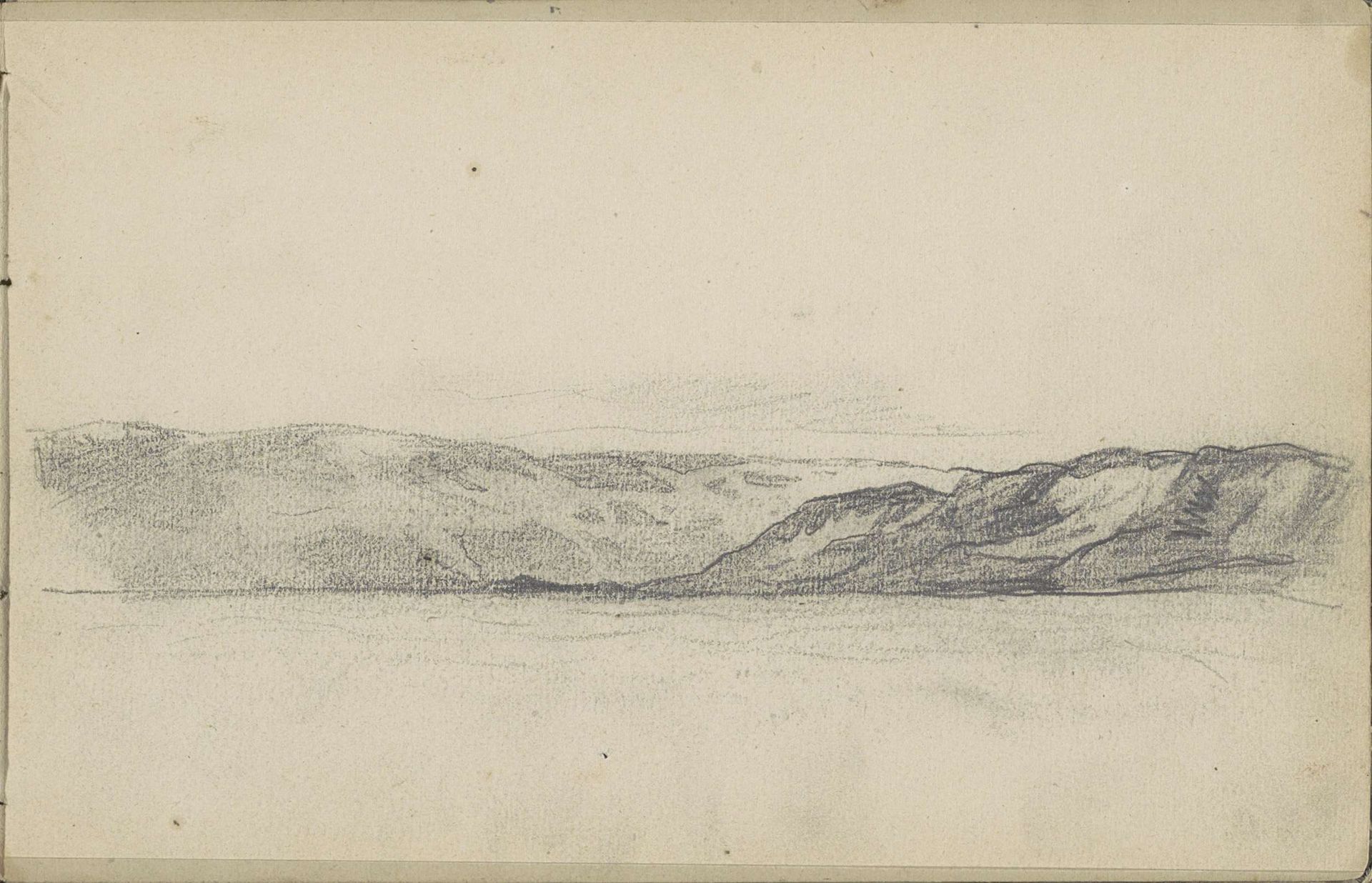 Gezicht op Nova Zembla, mogelijk de zuidzuidoostzijde by Louis Apol