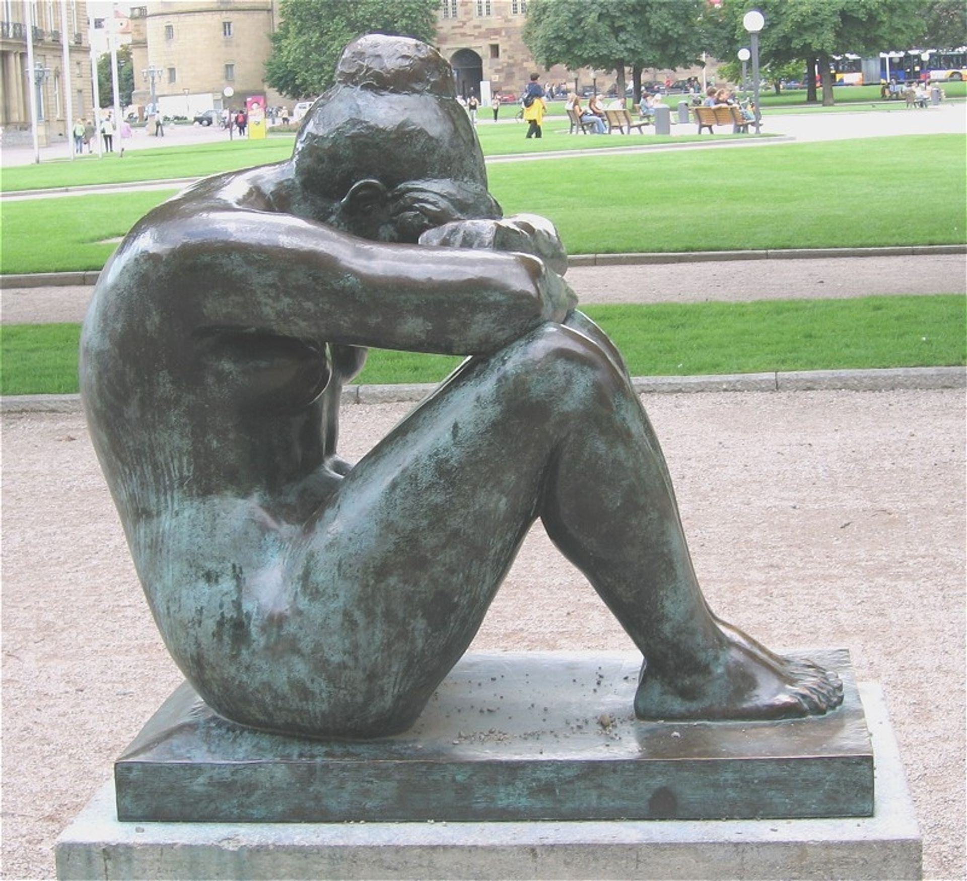 La nuit by Aristide Maillol
