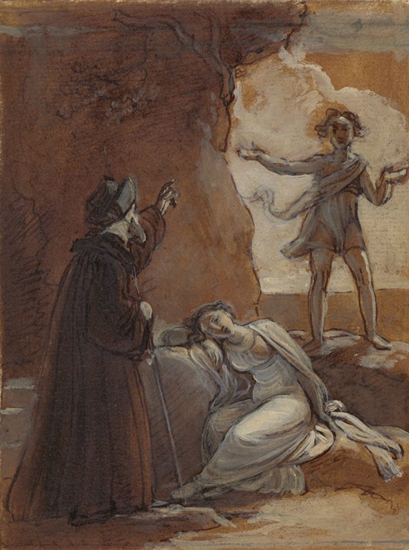 Prospero and Ariel by Robert Smirke