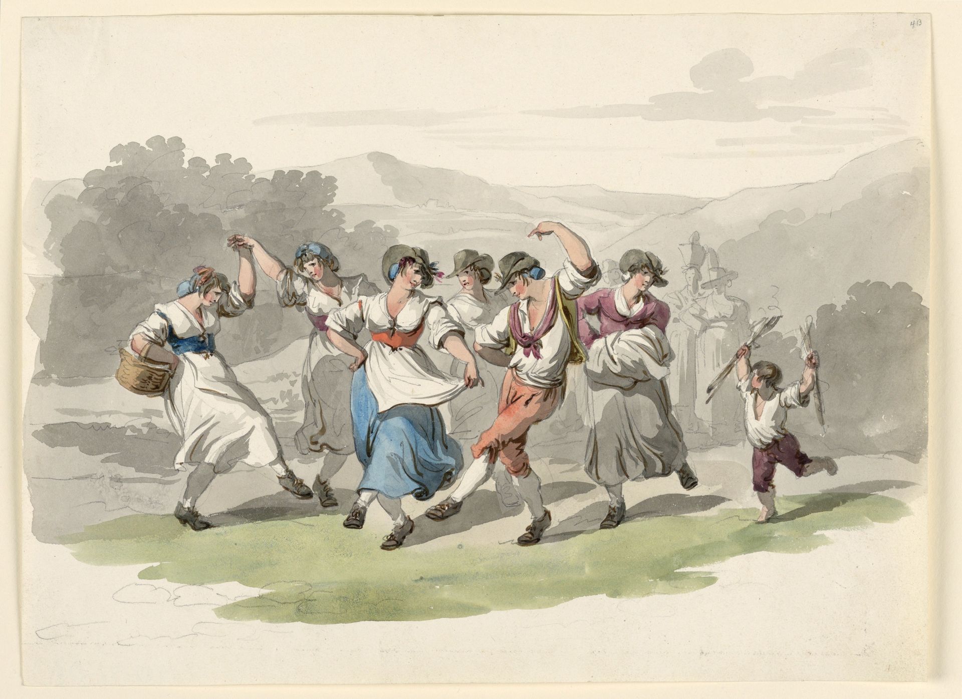 Return from the Vintage by Bartolomeo Pinelli