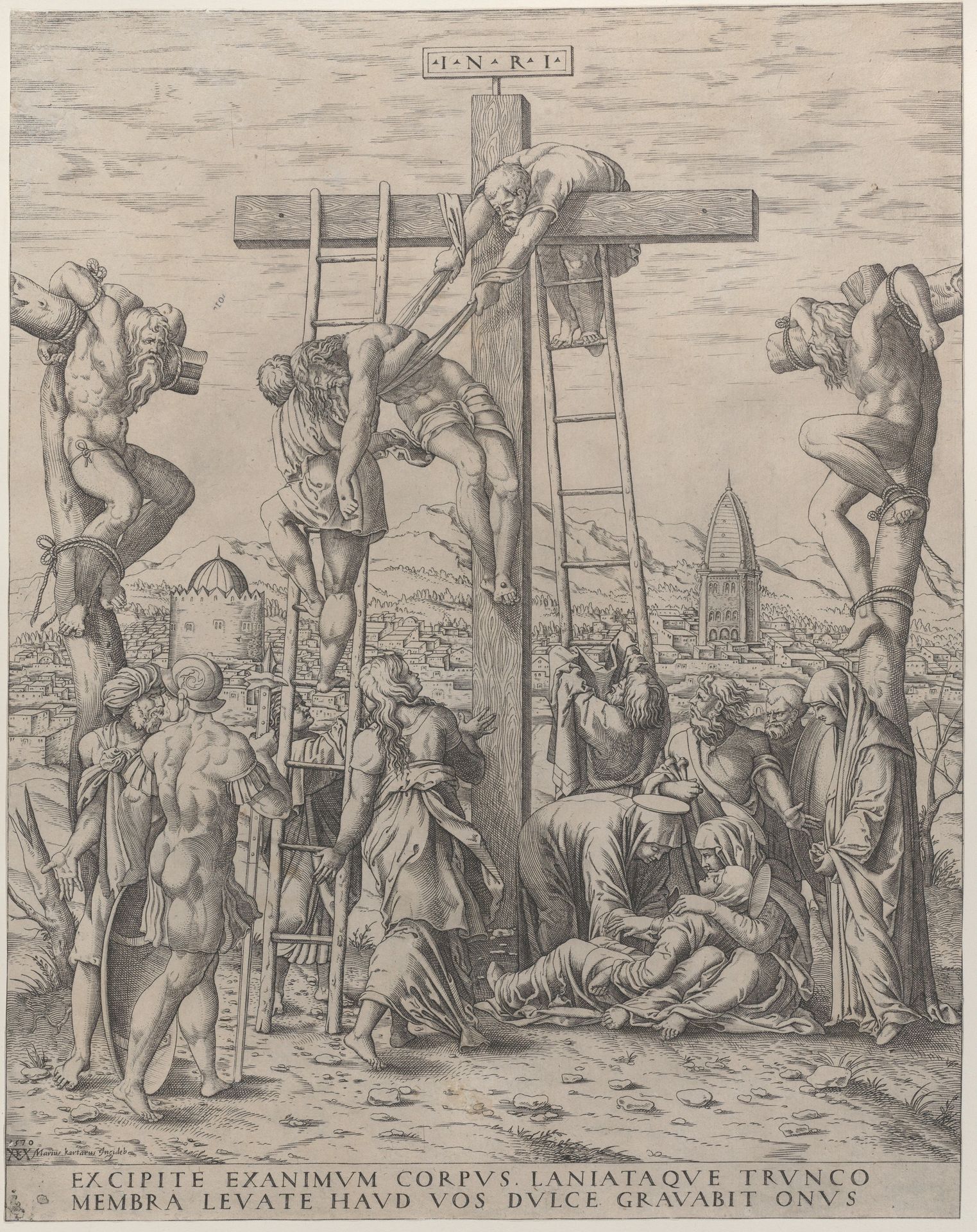 The Descent from the Cross by Mario Cartaro