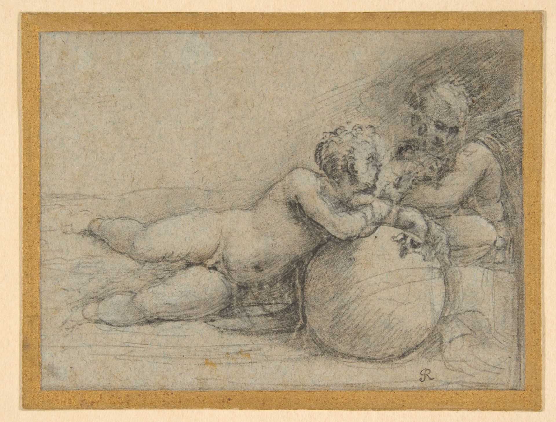The Christ Child and Saint John the Baptist by Sebastiano del Piombo